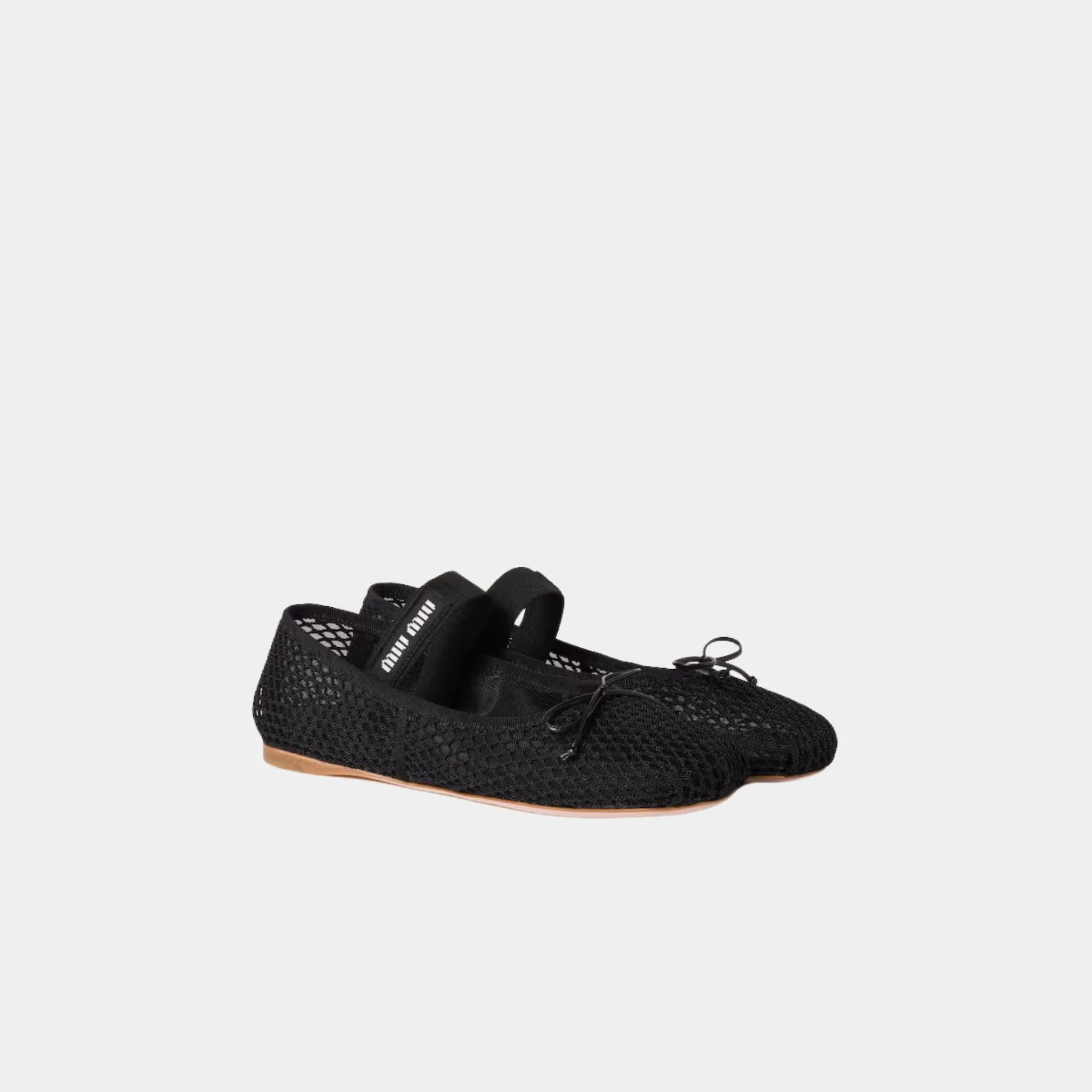 Mesh Fabric Ballerinas - Image 3