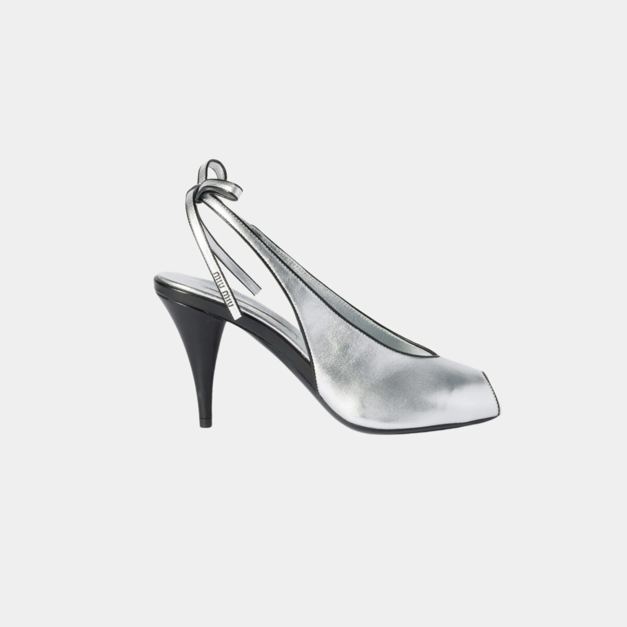 Mordoré Nappa Leather Slingbacks