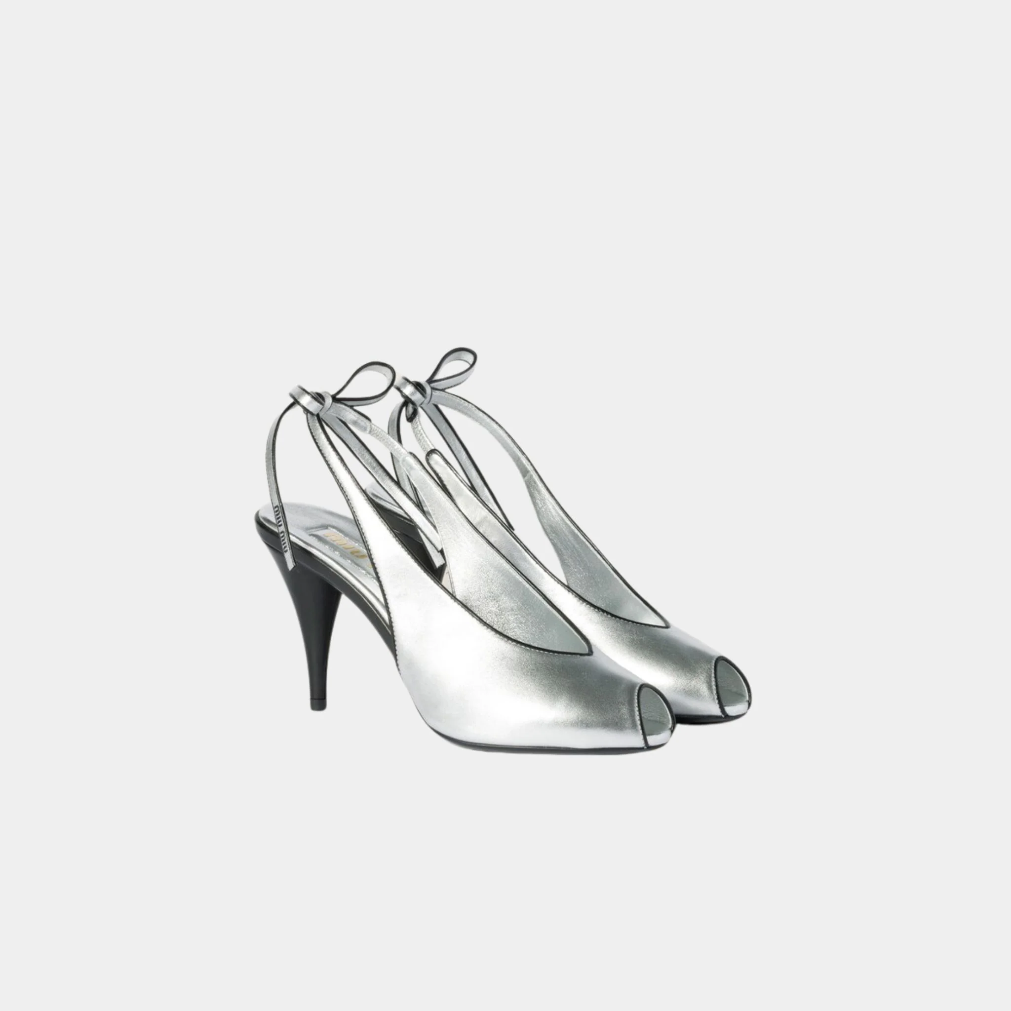 Mordoré Nappa Leather Slingbacks - Image 2