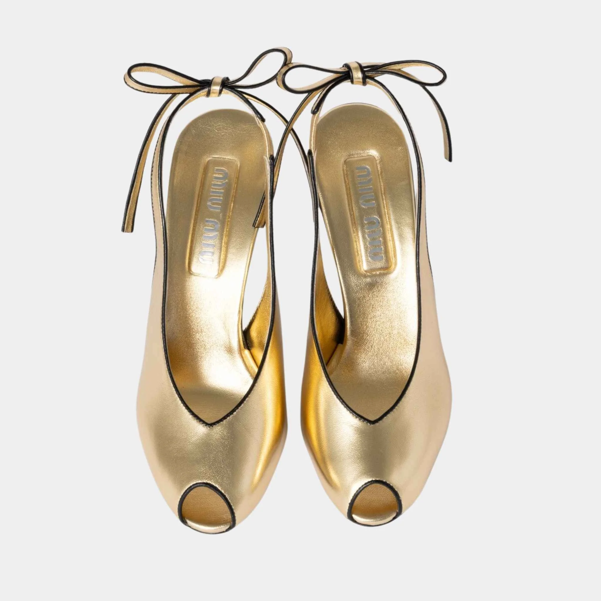 Mordoré Nappa Leather Slingbacks - Image 6
