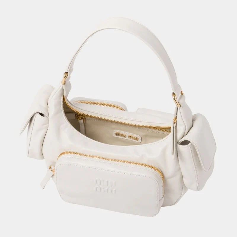 Nappa Leather Pocket Bag - Image 5