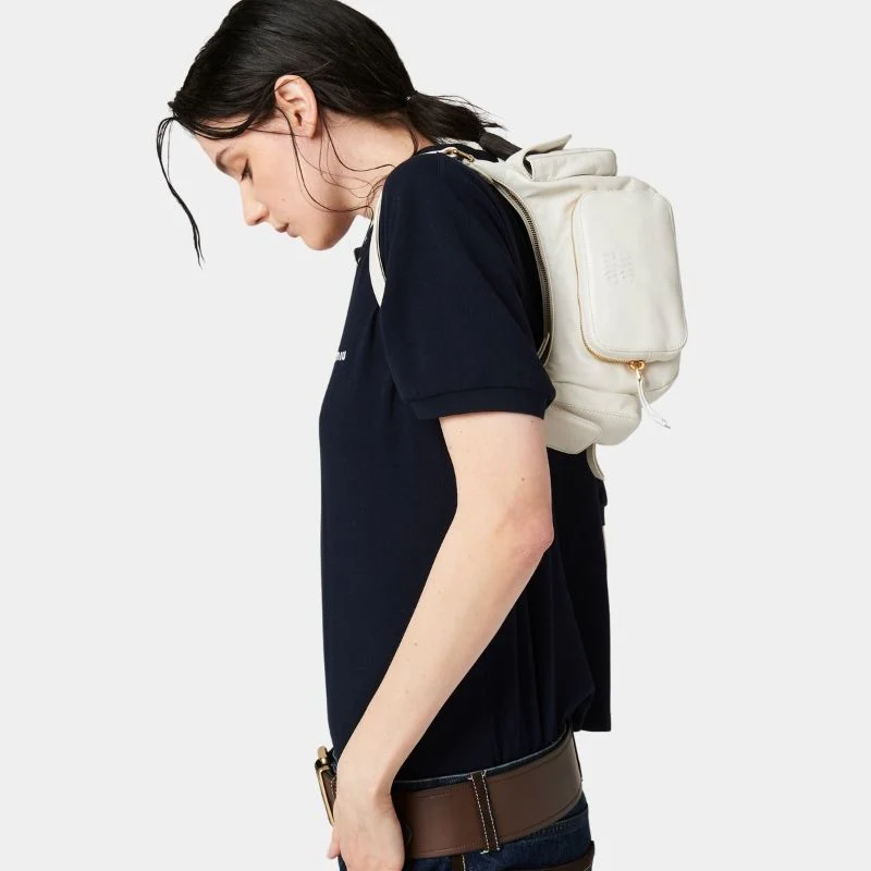 Nappa Leather Pocket Bag - Image 6