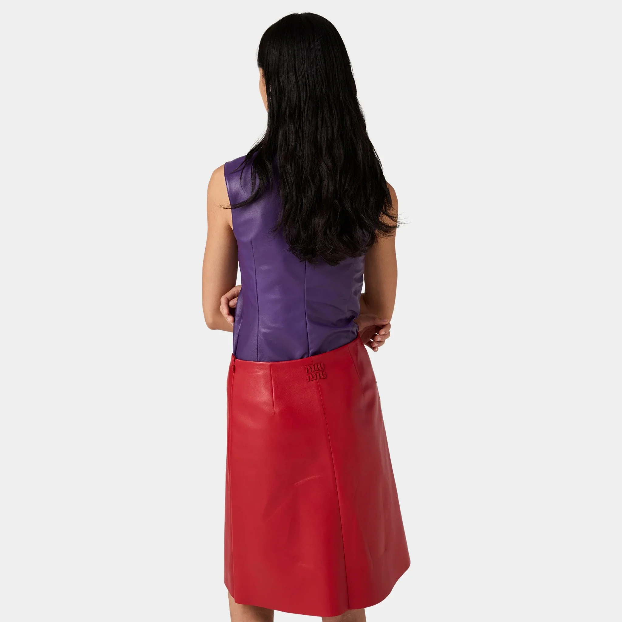 Nappa Leather Top with Buckle - Image 2