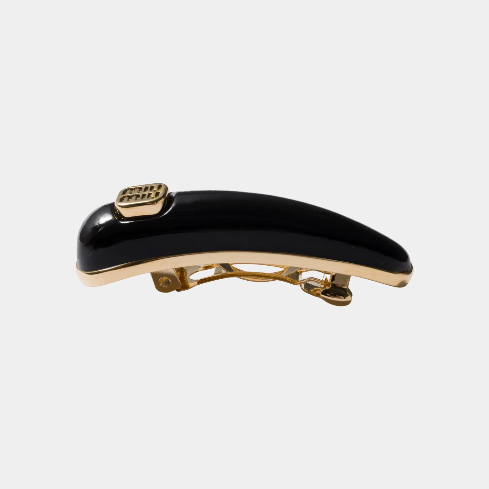 Patent Leather Hair Clip - Image 2