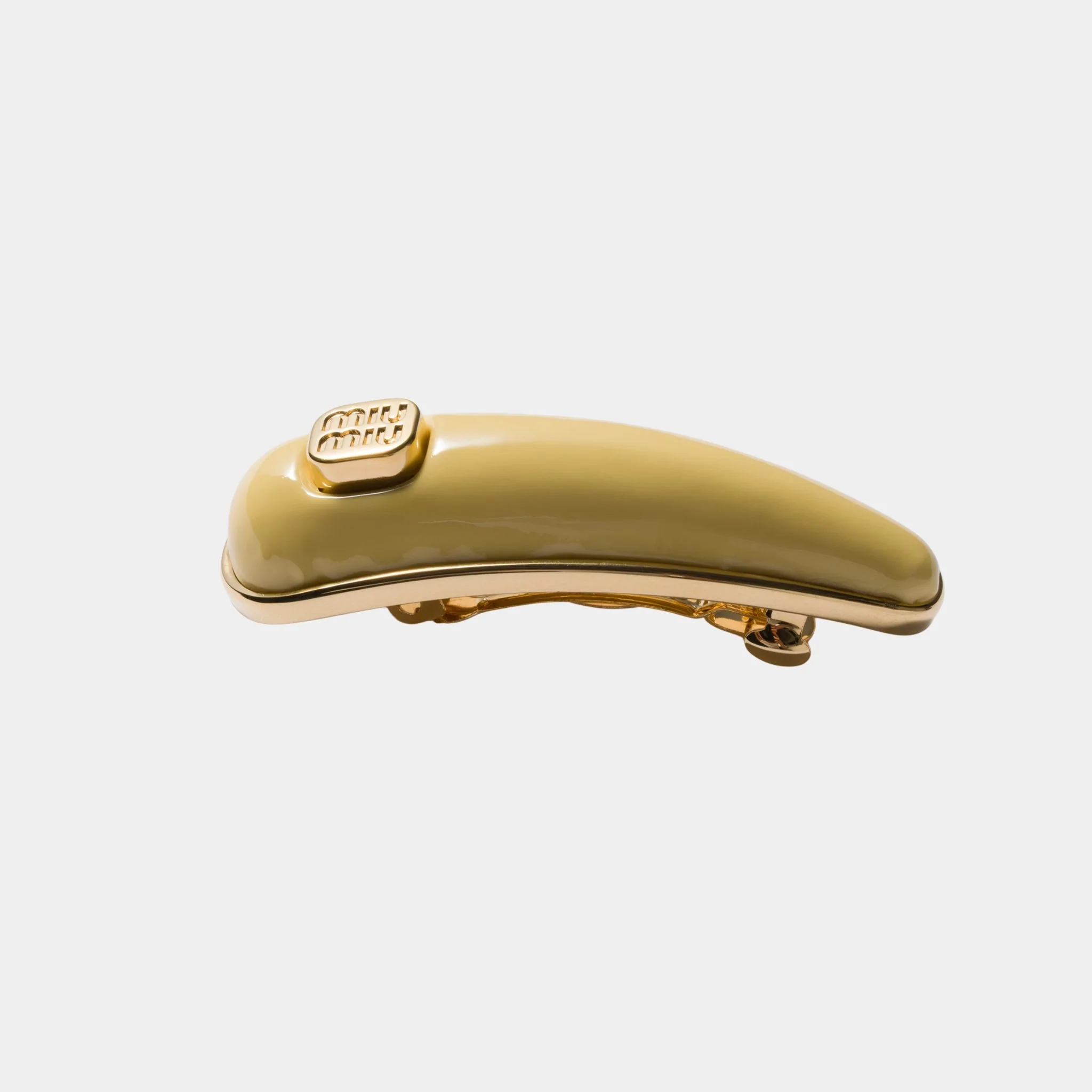 Patent Leather Hair Clip - Image 4