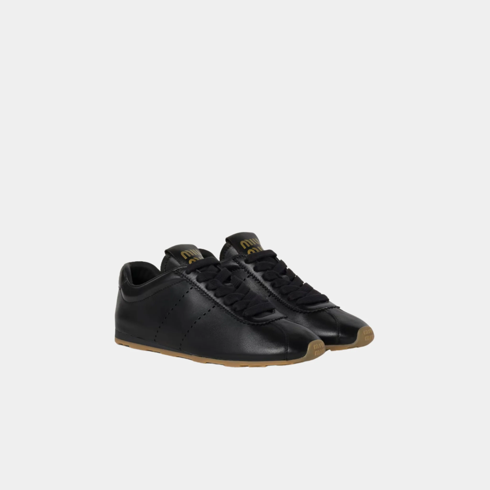 Plume Nappa Leather Sneakers - Image 4