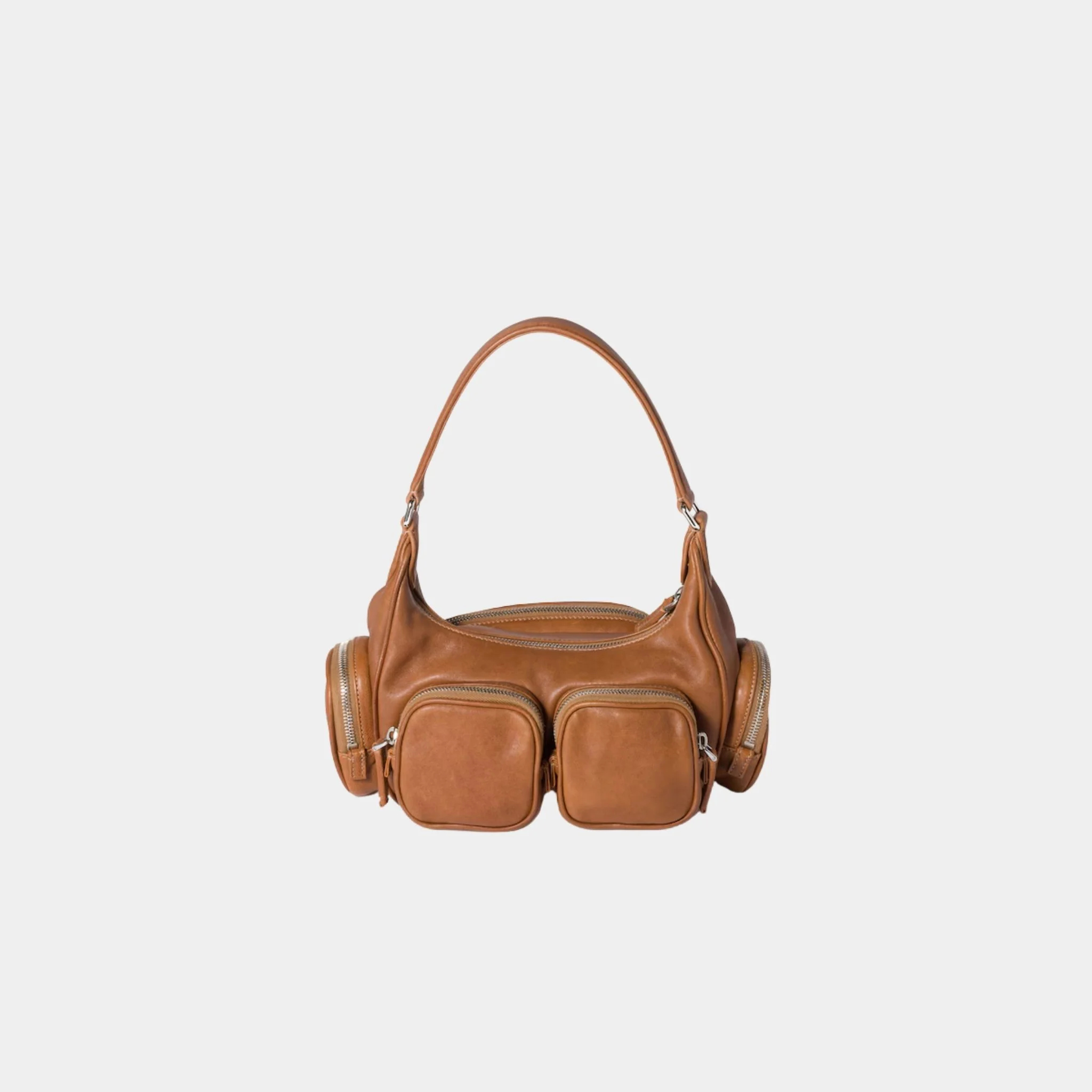 Pocket Nappa Leather Bag in Lambskin - Image 3