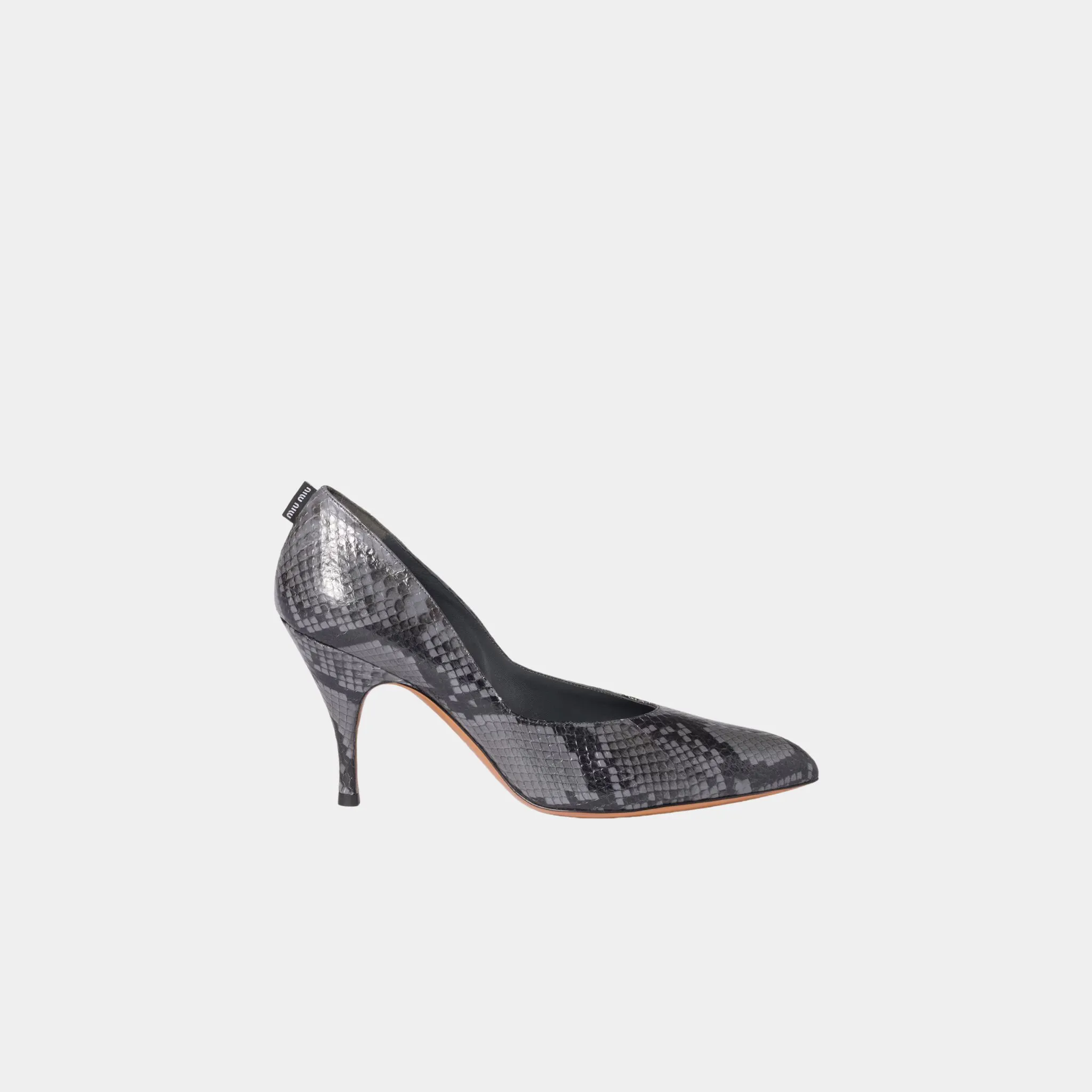 Python-print Ayers Leather Pumps - Image 5