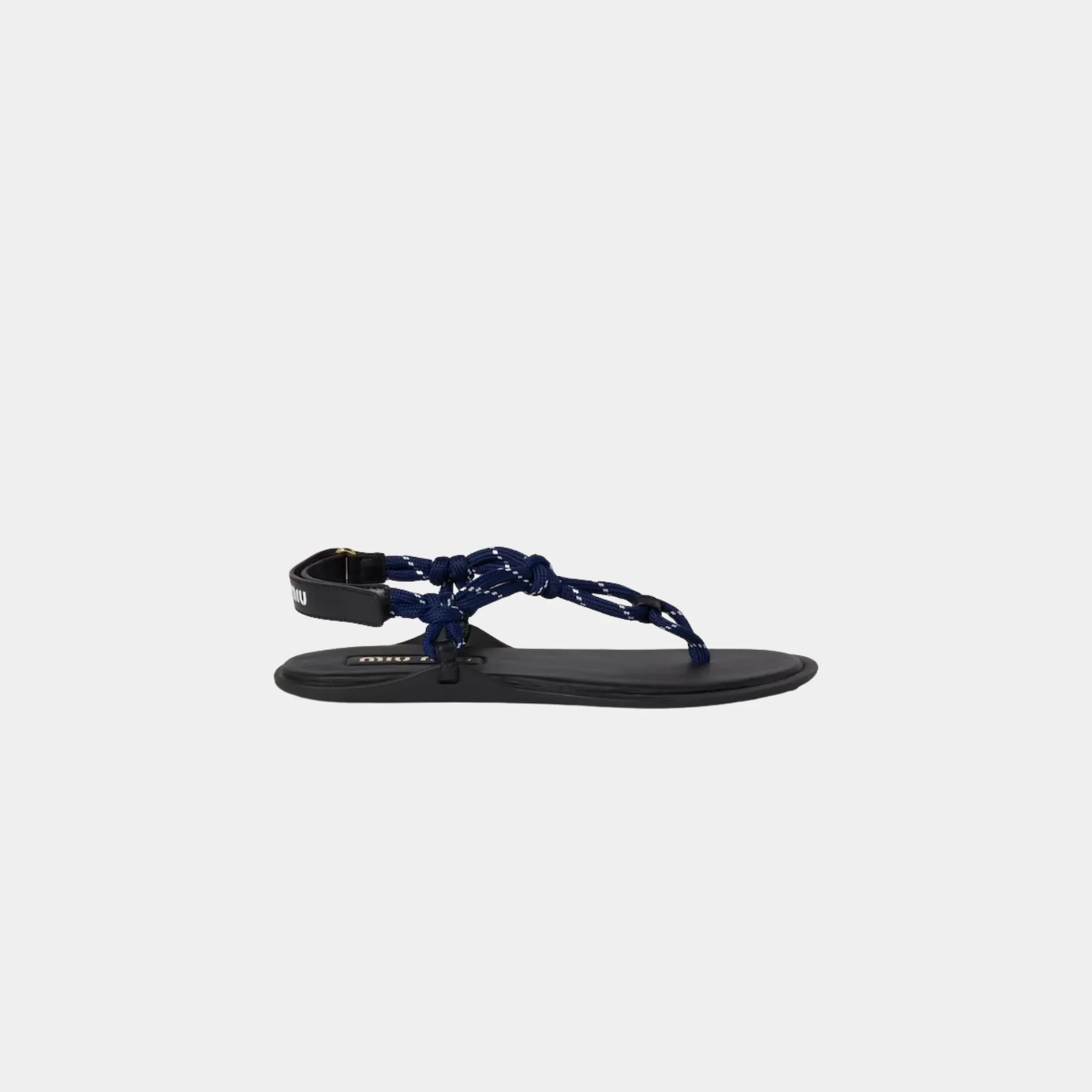 Riviere Cord and Leather Sandals - Image 8