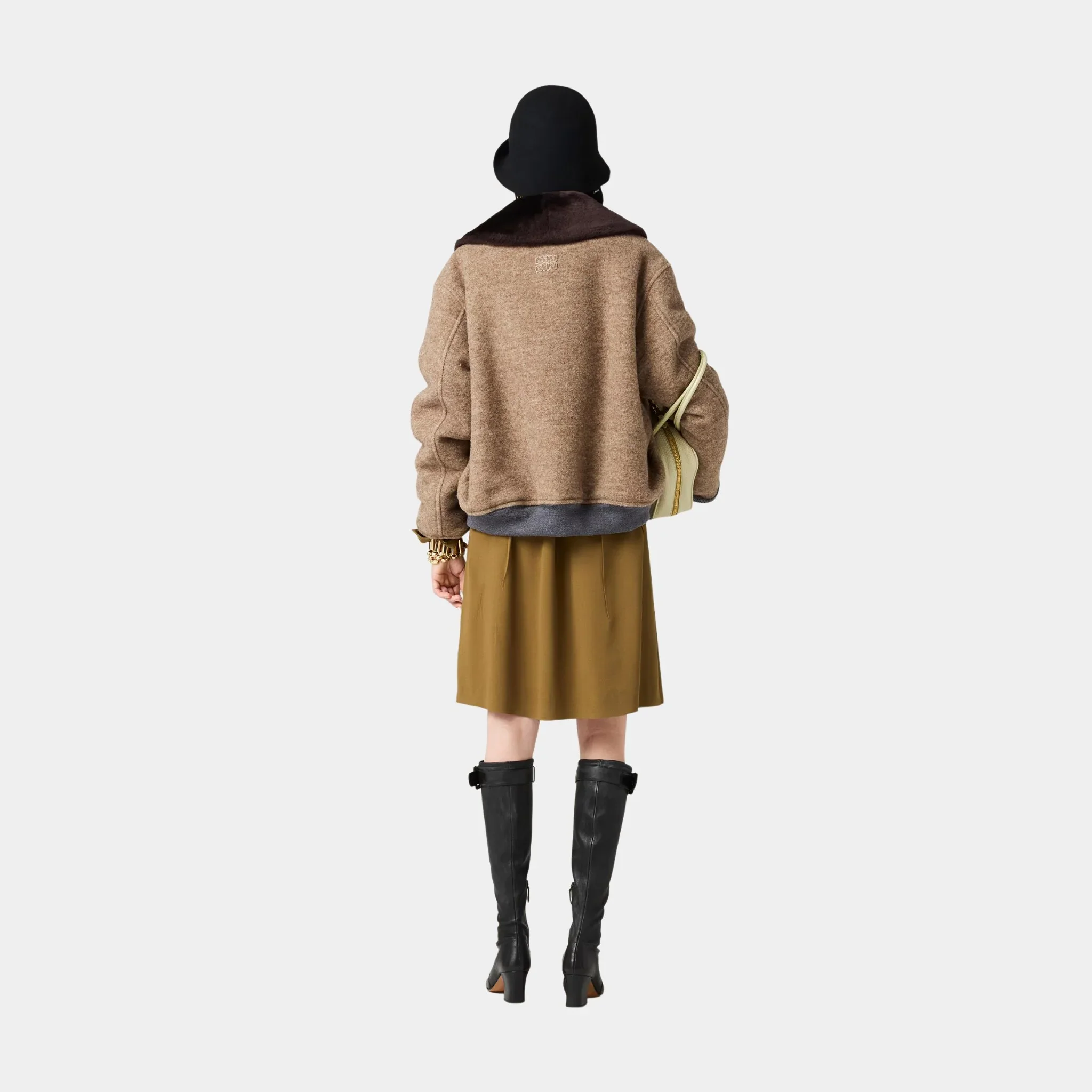 Shetland Wool Blouson Jacket - Image 2