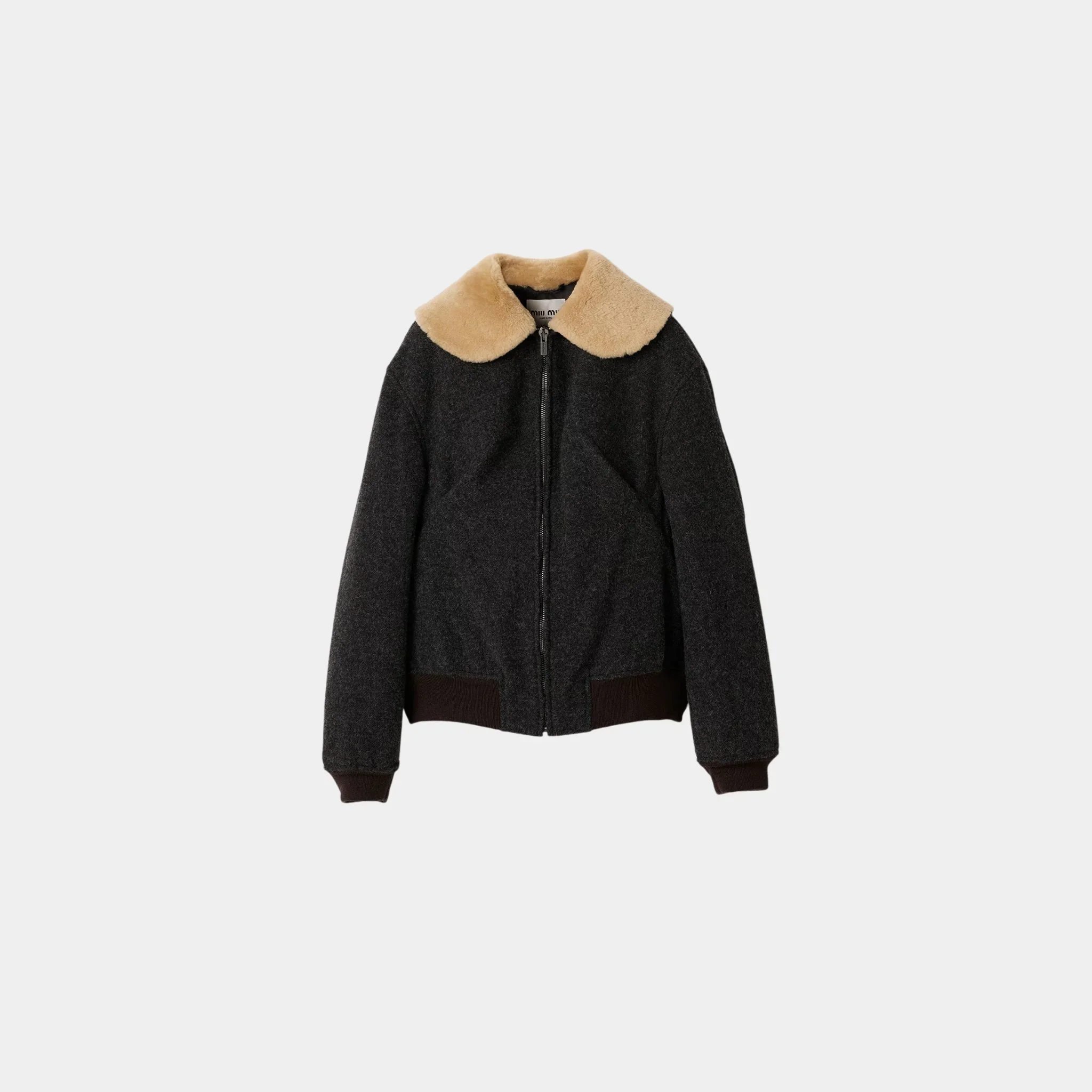 Shetland Wool Blouson Jacket - Image 3