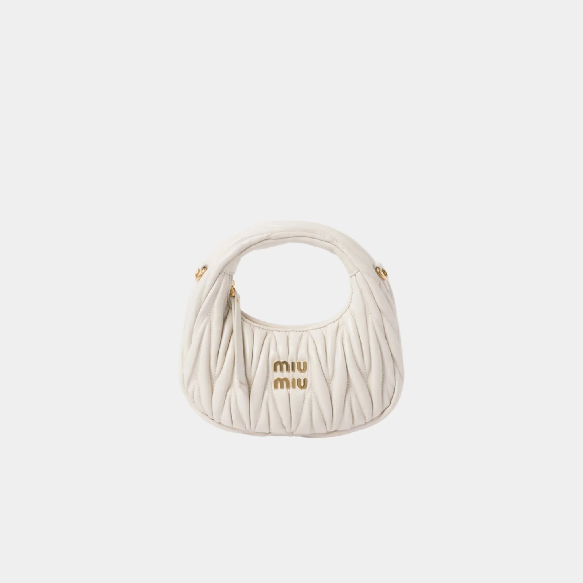 Wander Matelasse Nappa Leather Hobo Mini Bag - Image 10