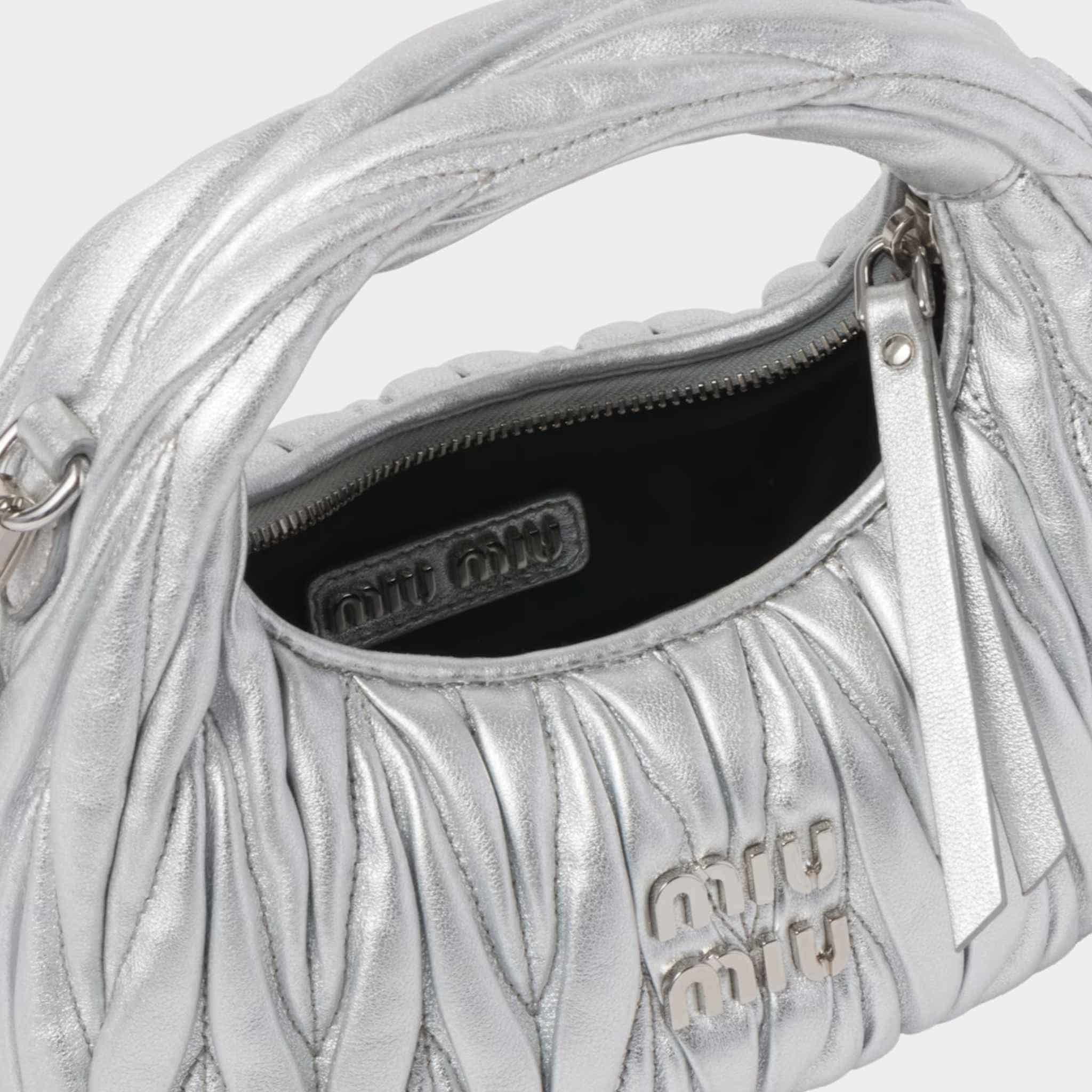 Wander Matelasse Nappa Leather Hobo Mini Bag - Image 18