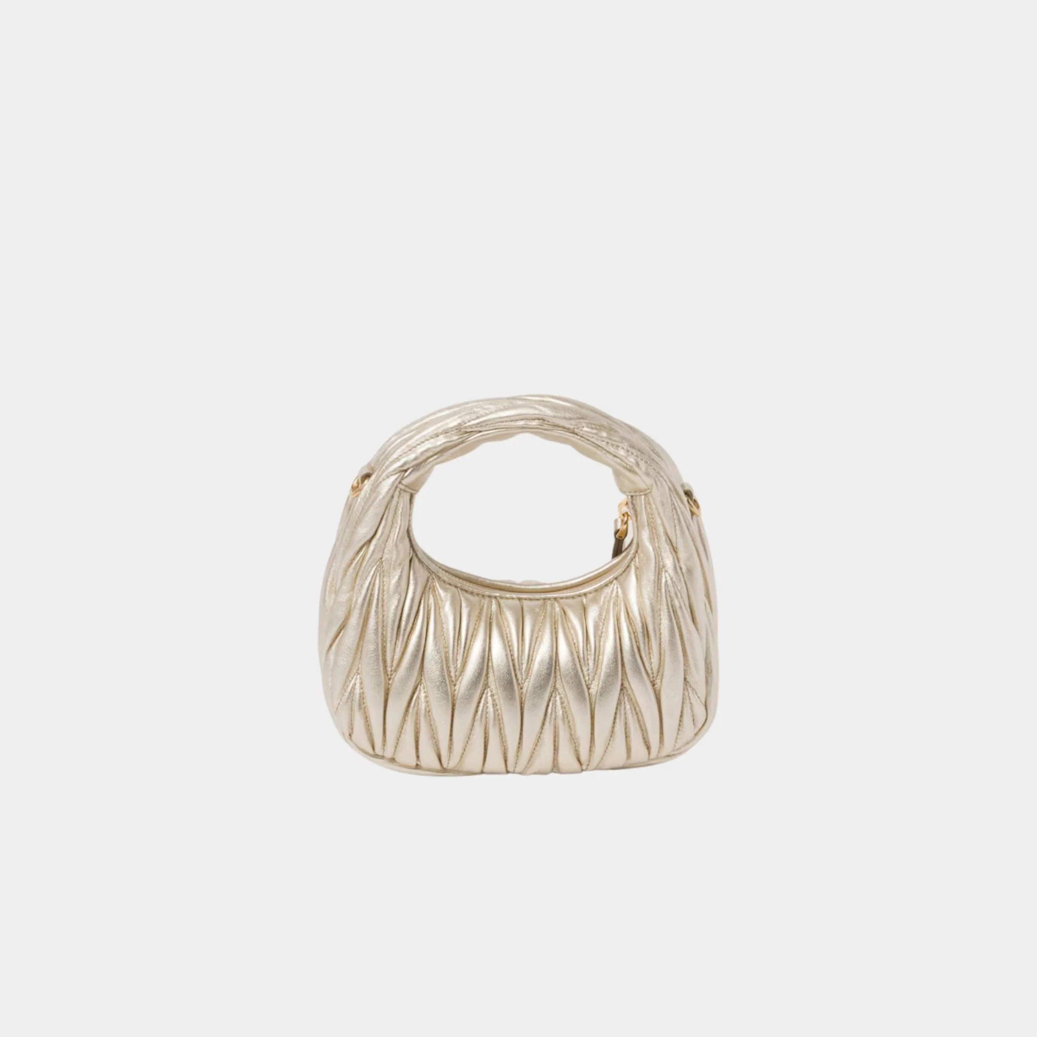 Wander Matelasse Nappa Leather Hobo Mini Bag - Image 2