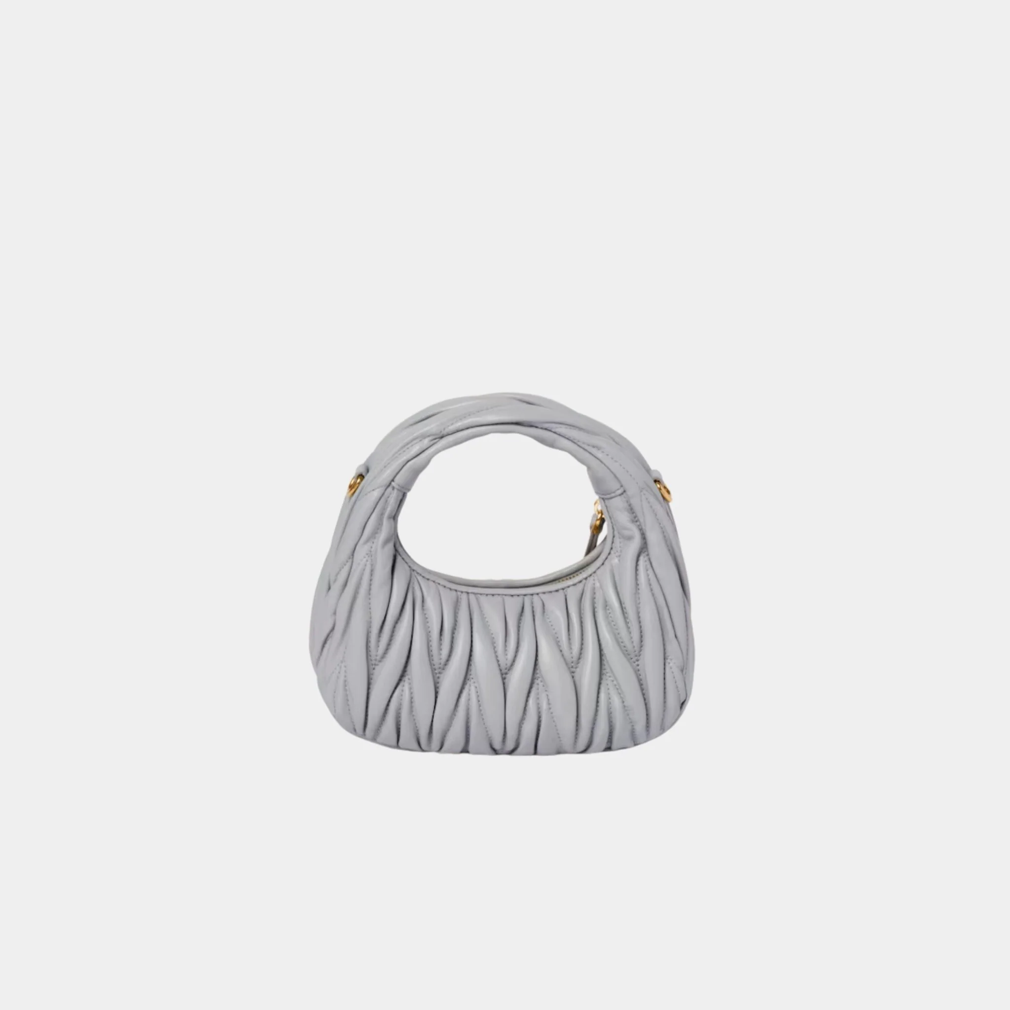 Wander Matelasse Nappa Leather Hobo Mini Bag - Image 20