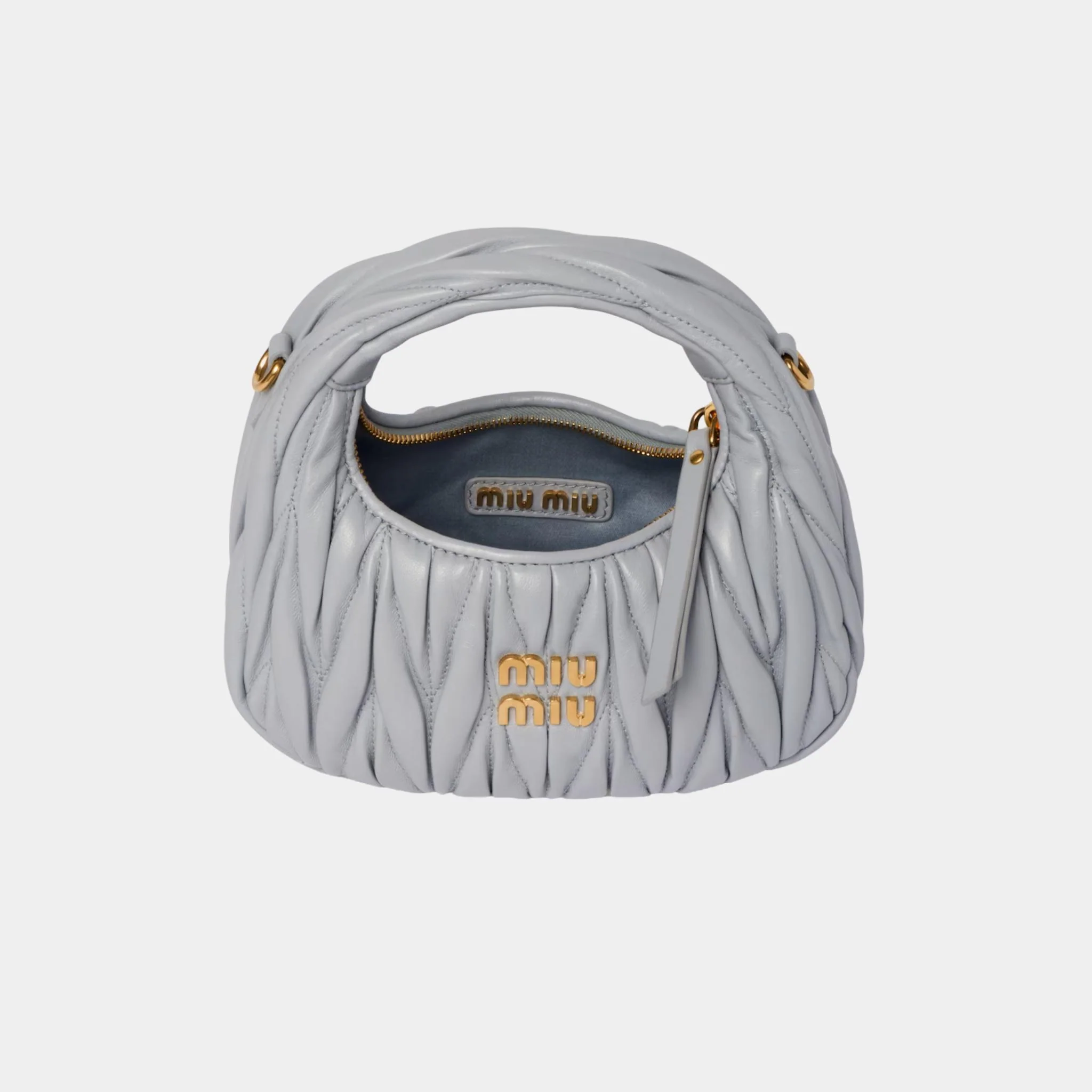 Wander Matelasse Nappa Leather Hobo Mini Bag - Image 21
