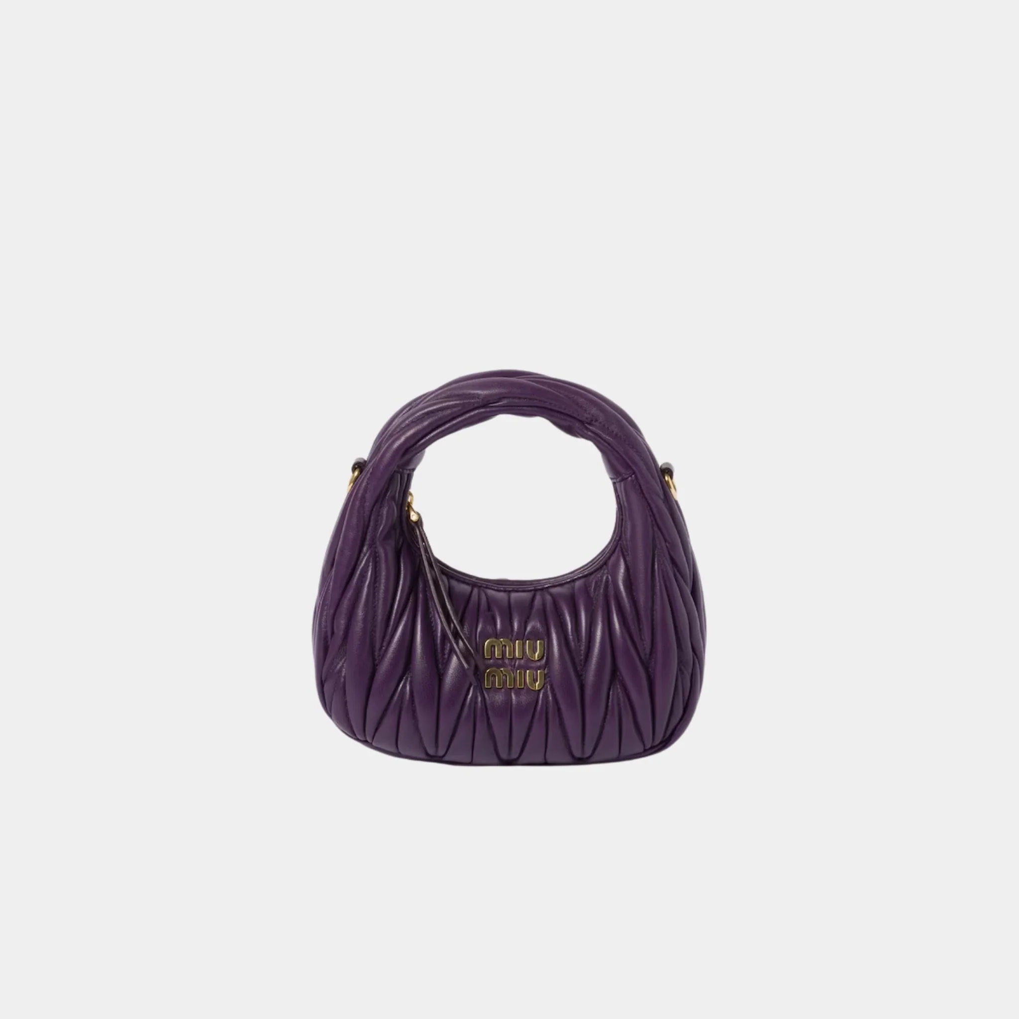 Wander Matelasse Nappa Leather Hobo Mini Bag - Image 22