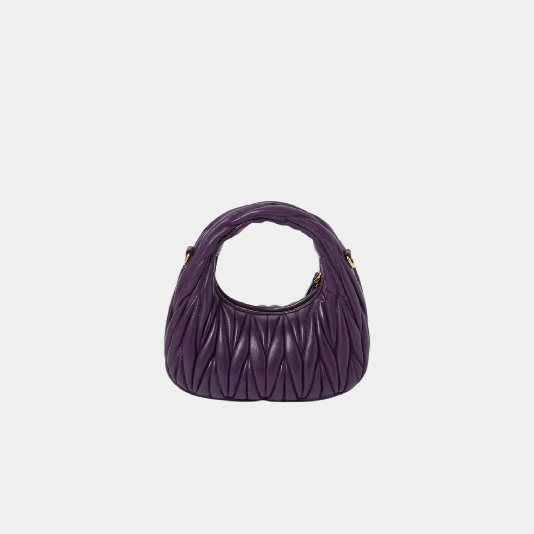 Wander Matelasse Nappa Leather Hobo Mini Bag - Image 23