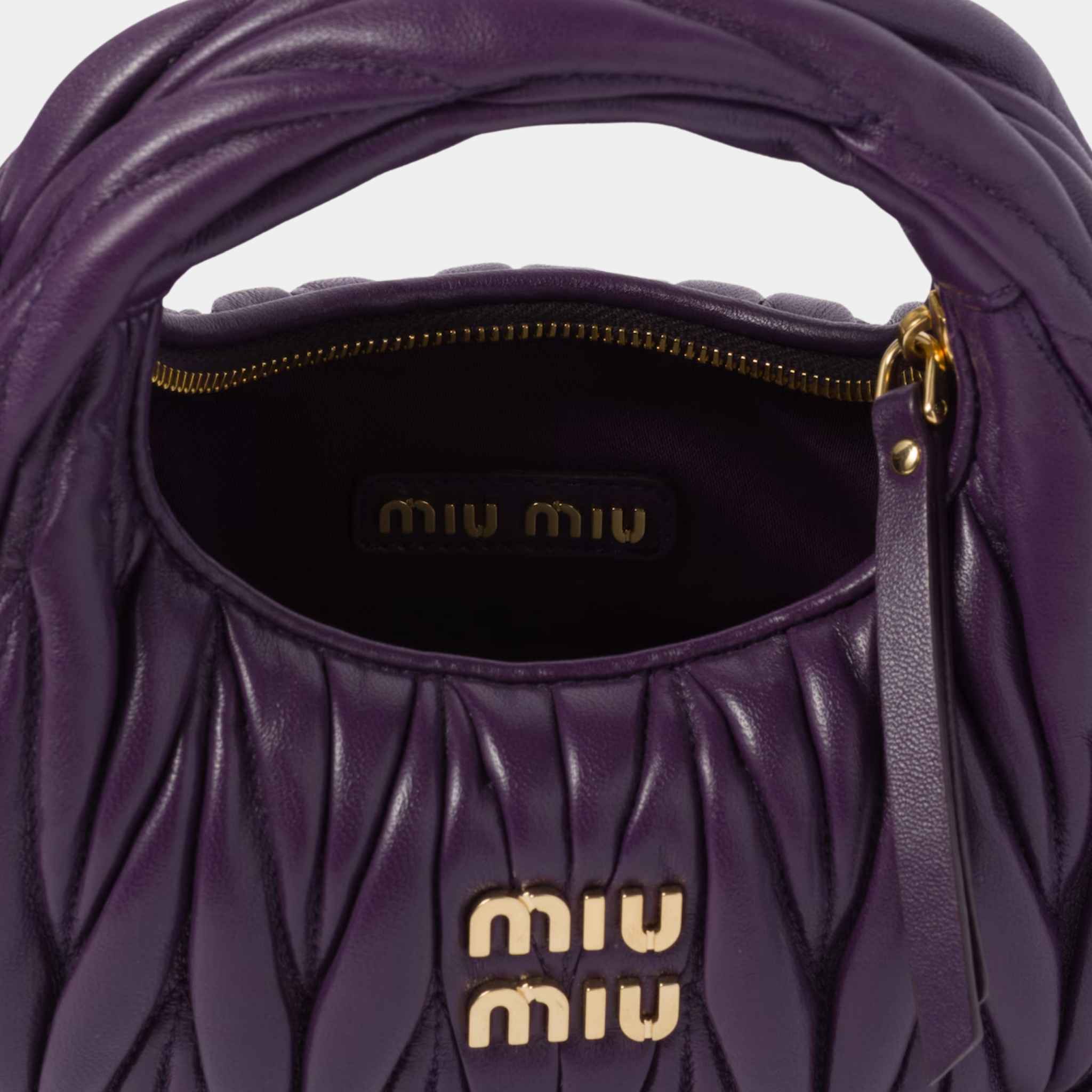 Wander Matelasse Nappa Leather Hobo Mini Bag - Image 24