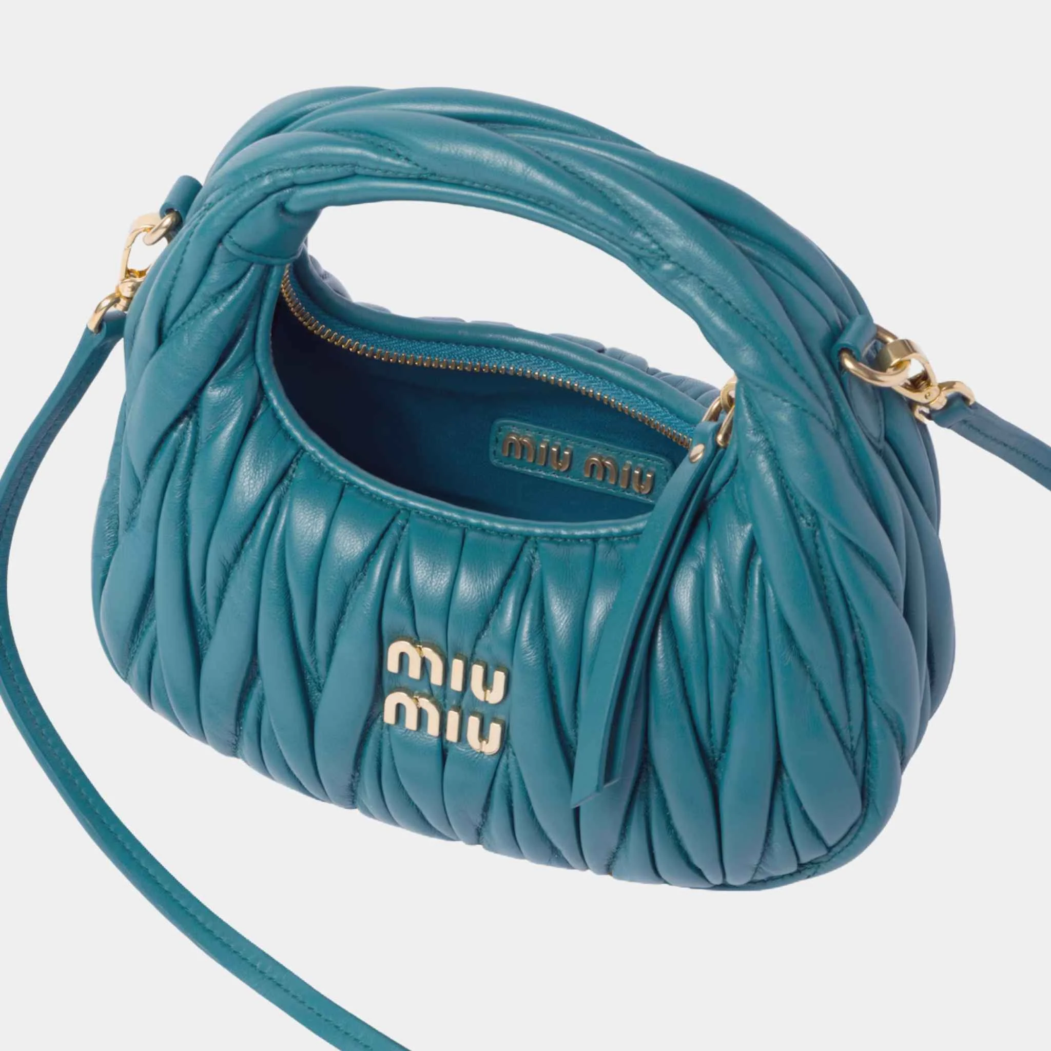 Wander Matelasse Nappa Leather Hobo Mini Bag - Image 33
