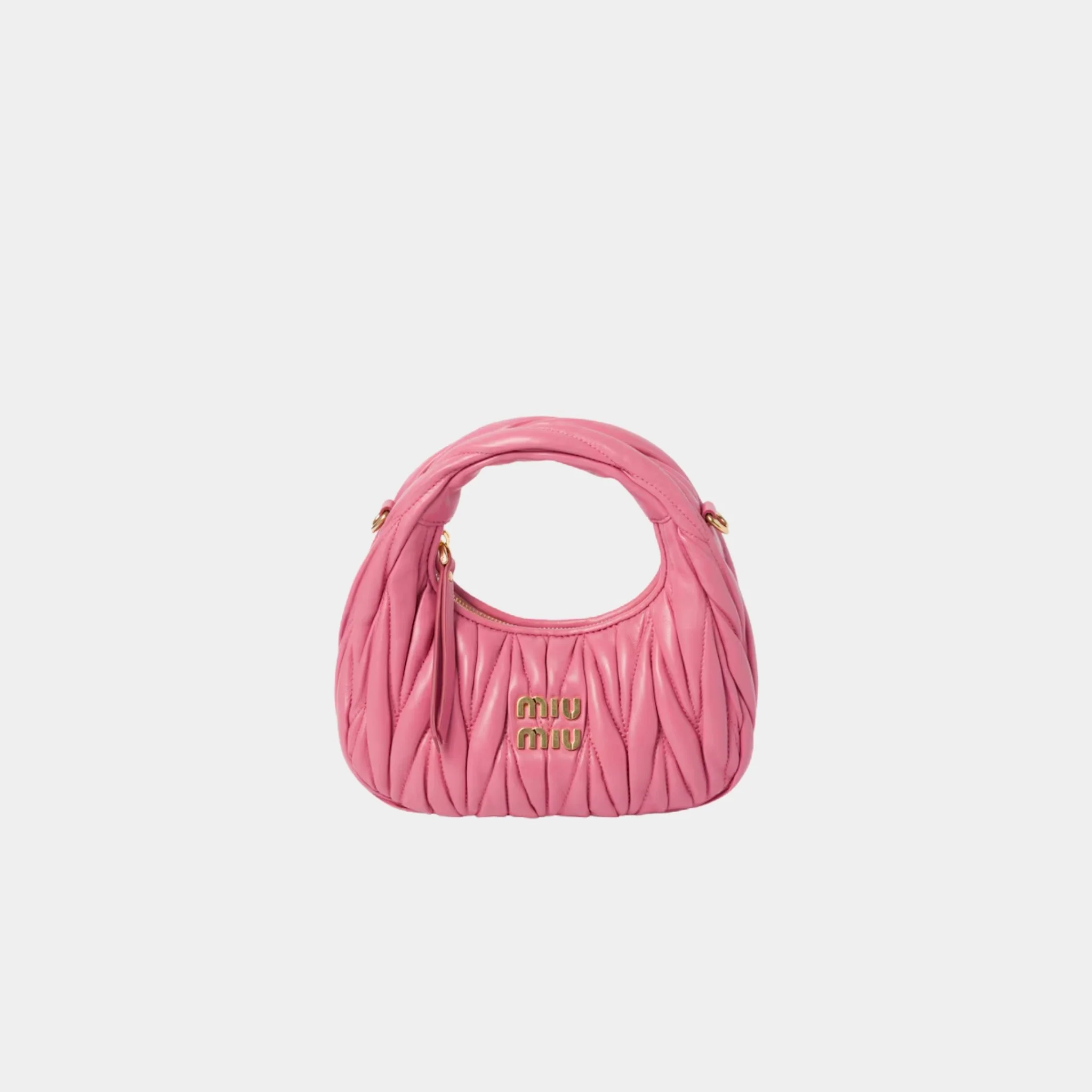 Wander Matelasse Nappa Leather Hobo Mini Bag - Image 4
