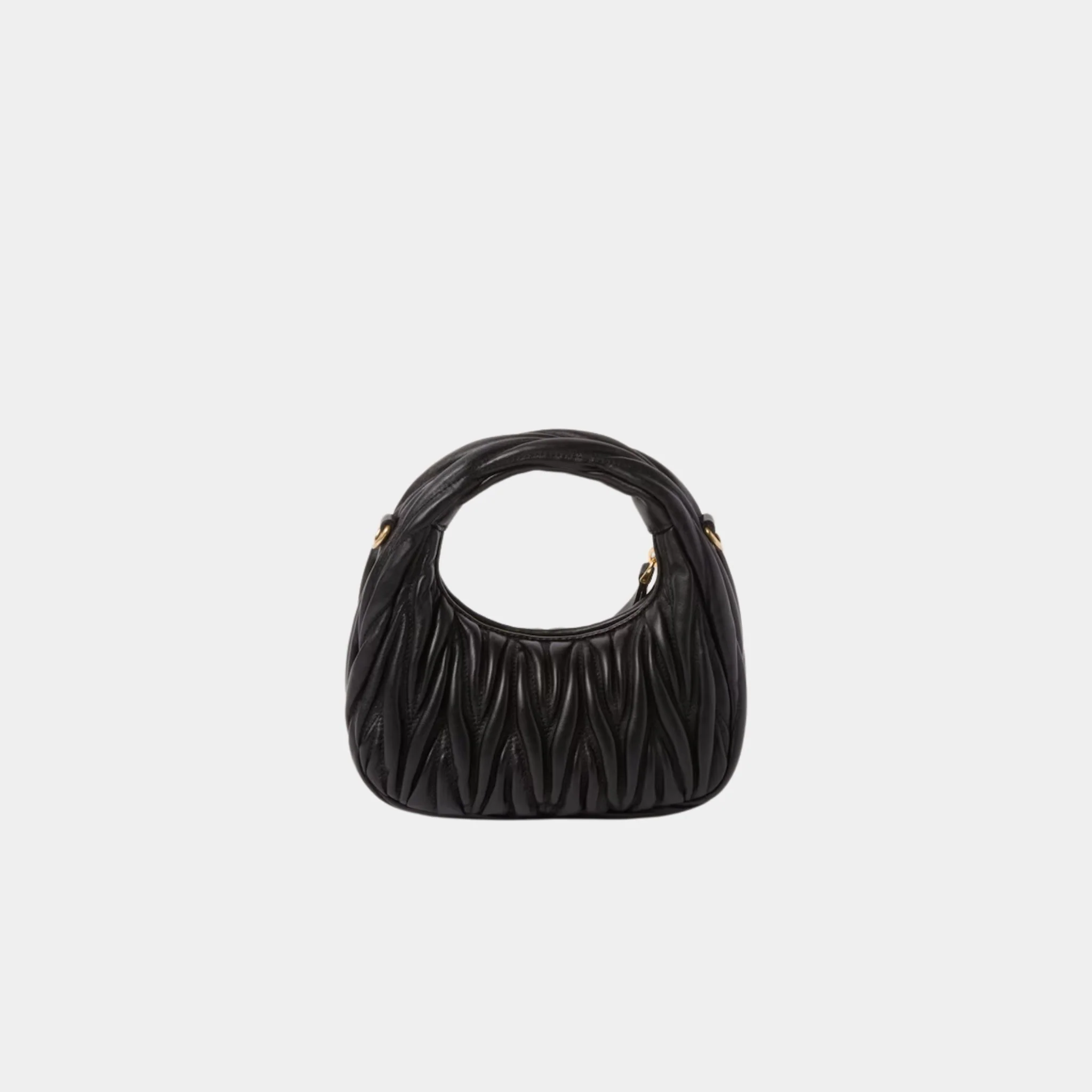 Wander Matelasse Nappa Leather Hobo Mini Bag - Image 8