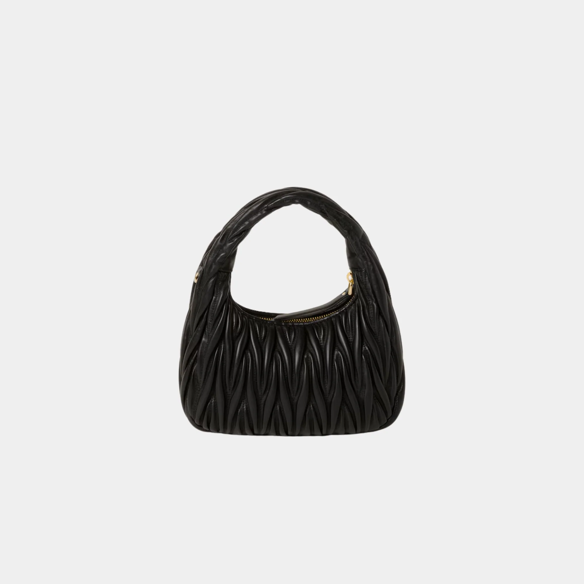 Wander Matelasse Nappa Leather Hobo Small Bag - Image 2