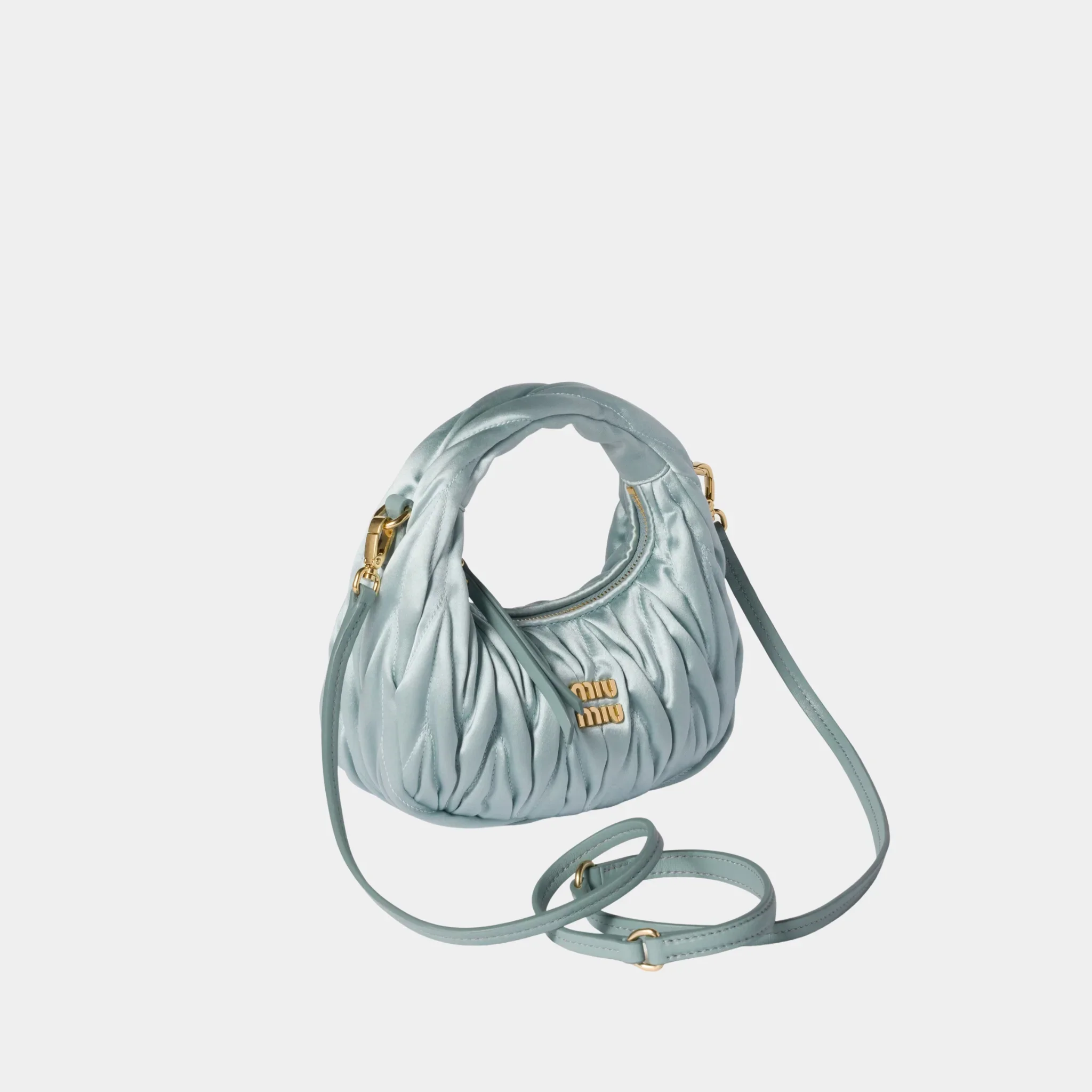 Wander Matelasse Satin Mini Bag - Image 8
