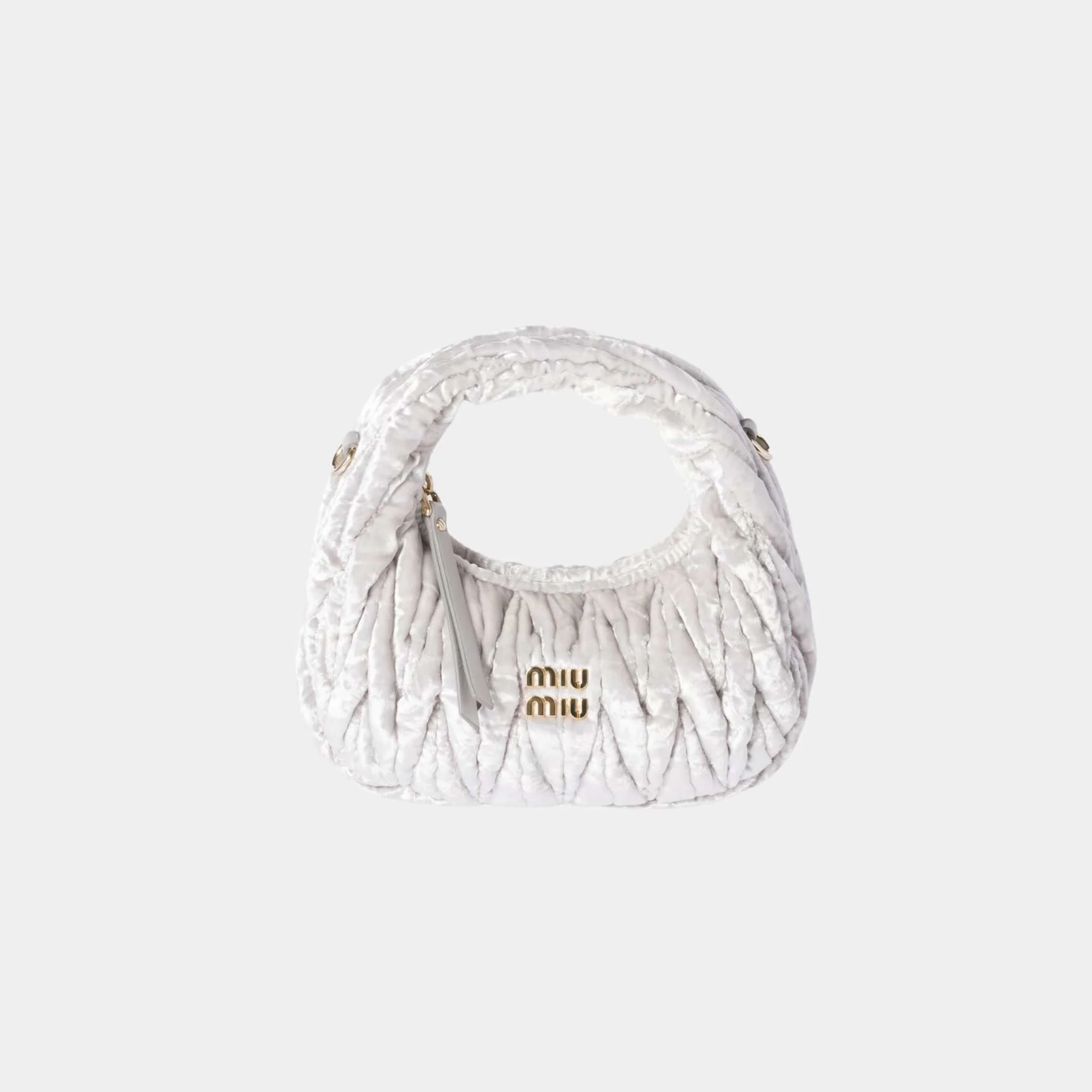 Wander Velvet Hobo Mini Bag