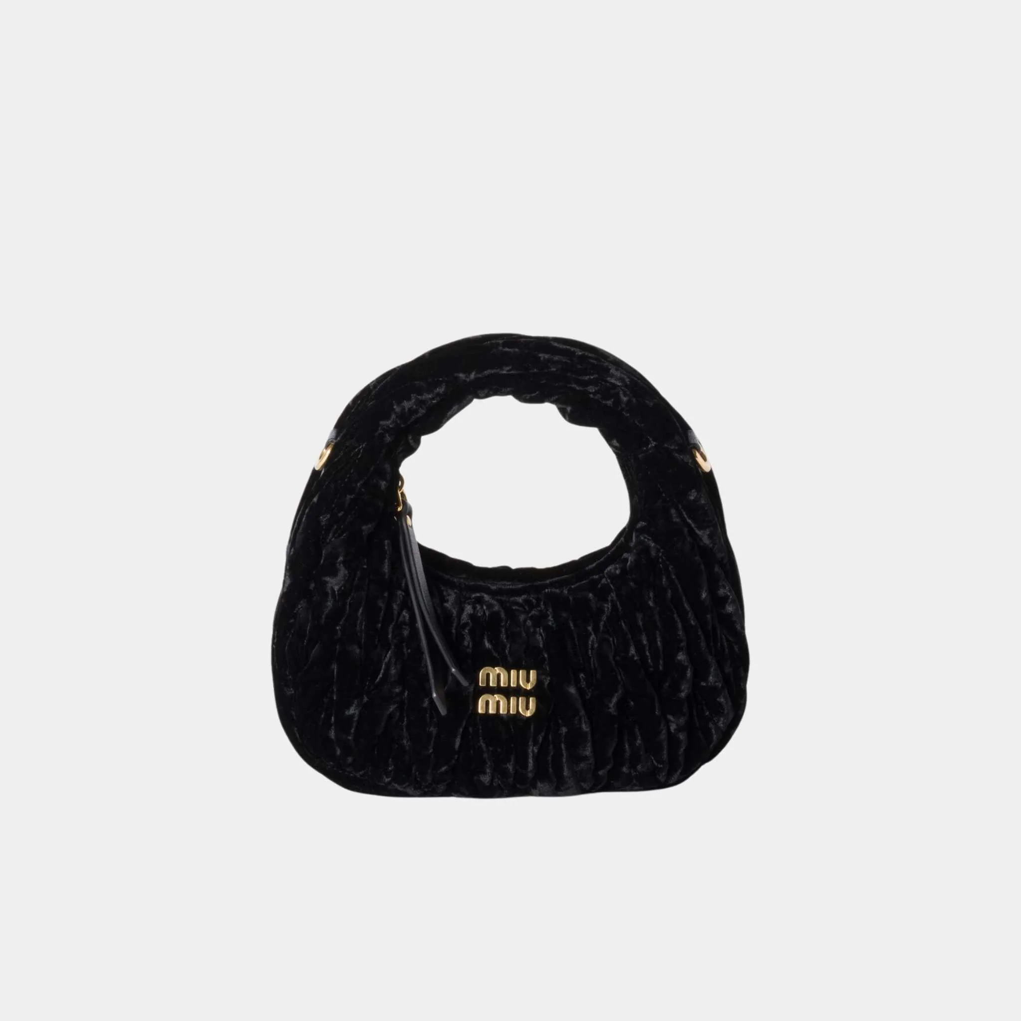 Wander Velvet Hobo Mini Bag - Image 4