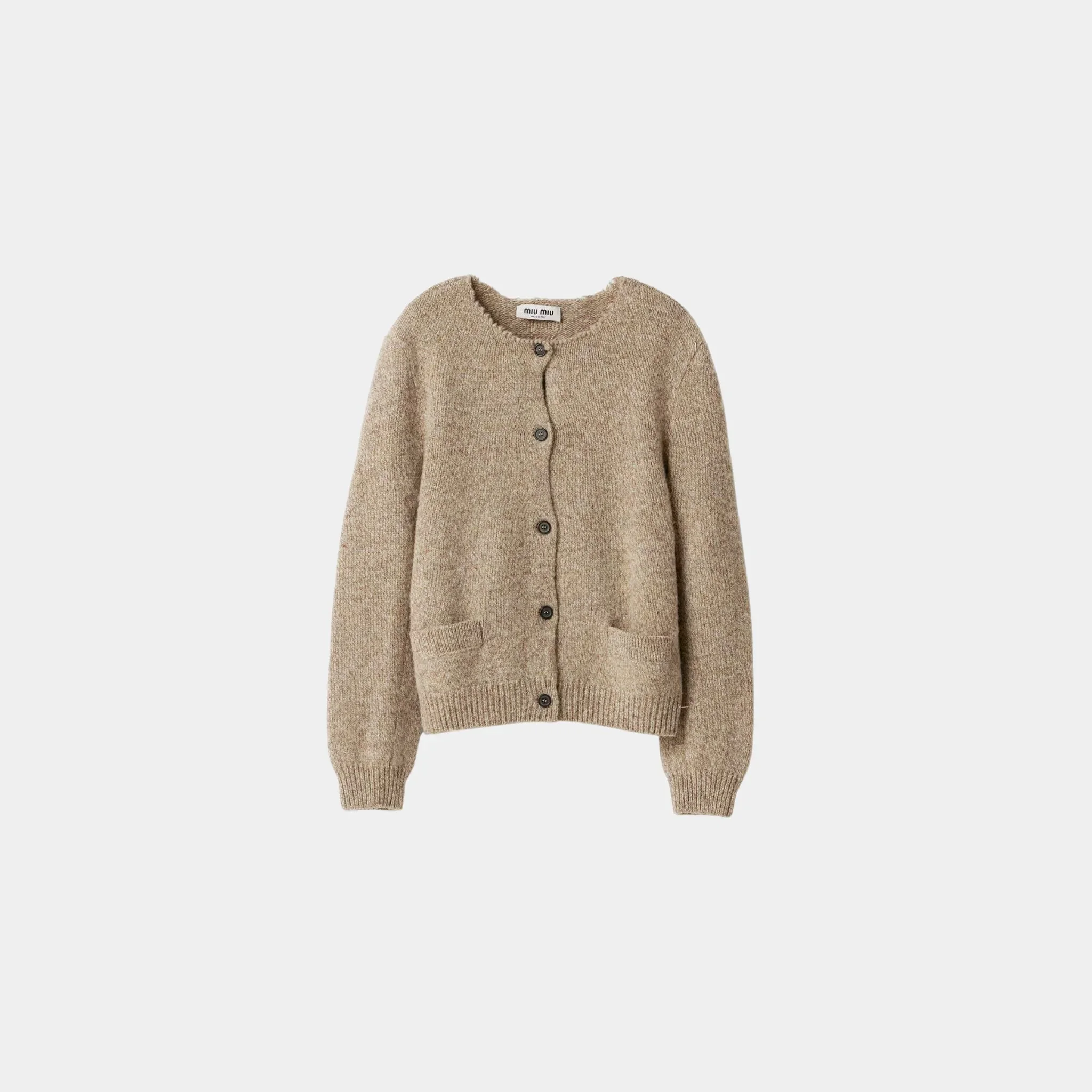 Wool Knit Cardigan
