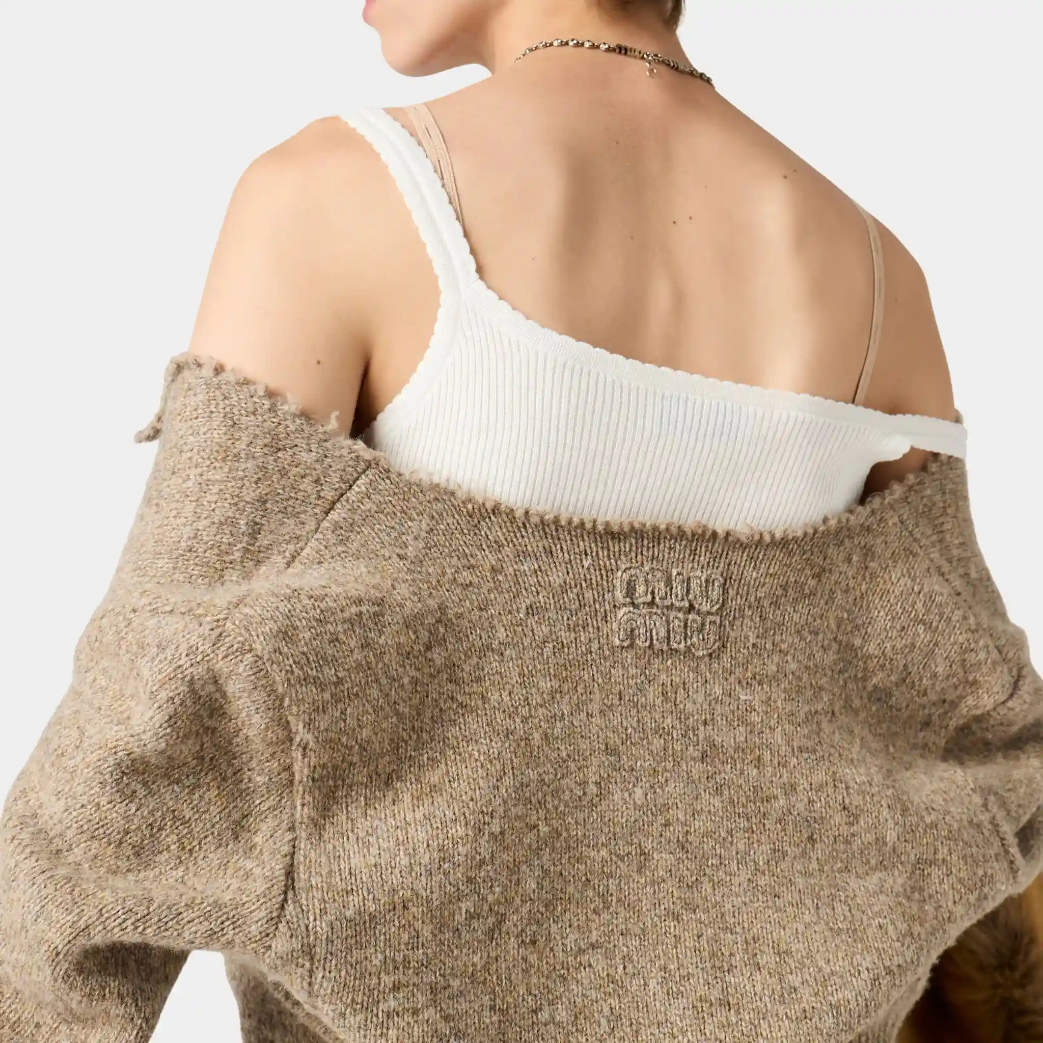 Wool Knit Cardigan - Image 5
