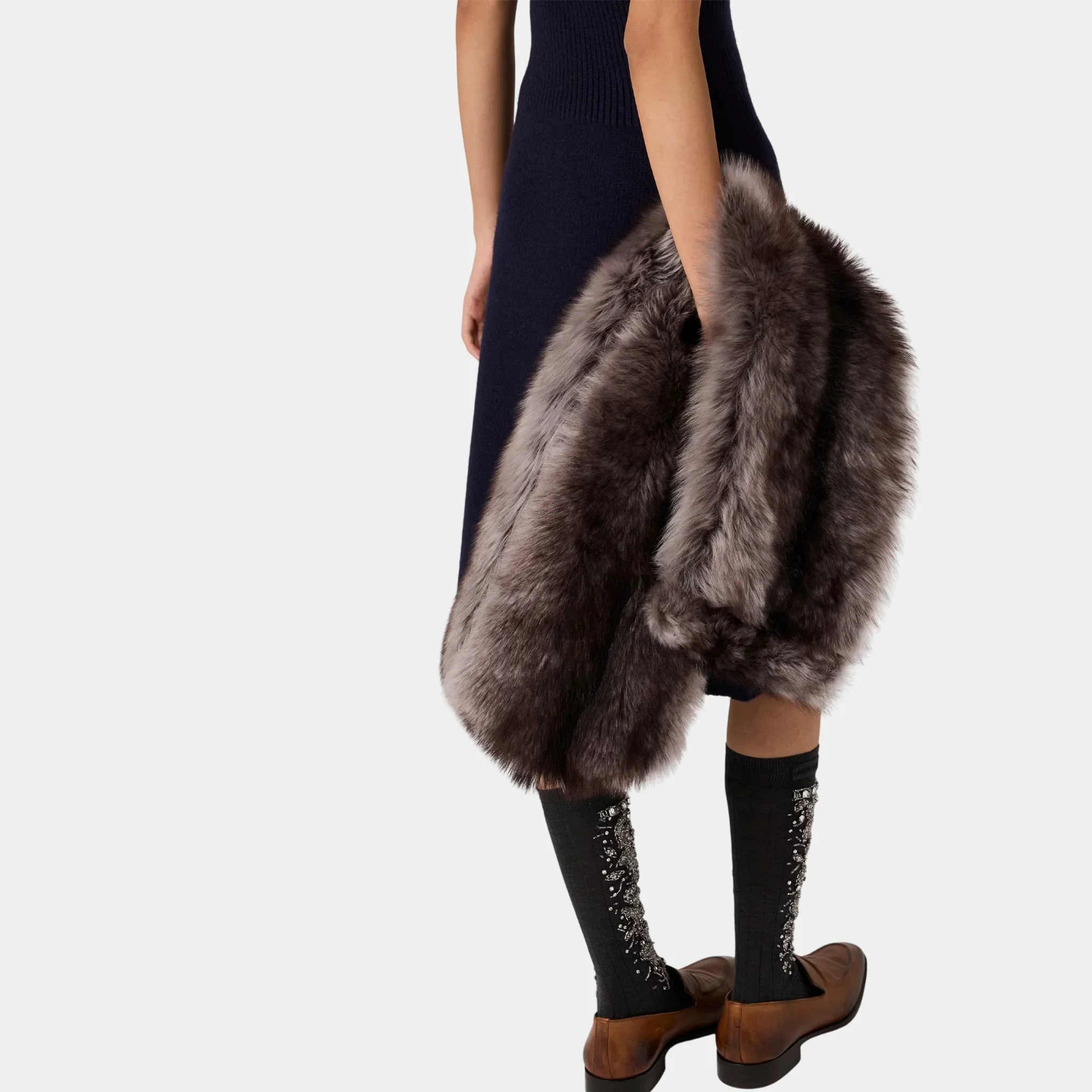 Wool Knit Tank Dress - Image 4