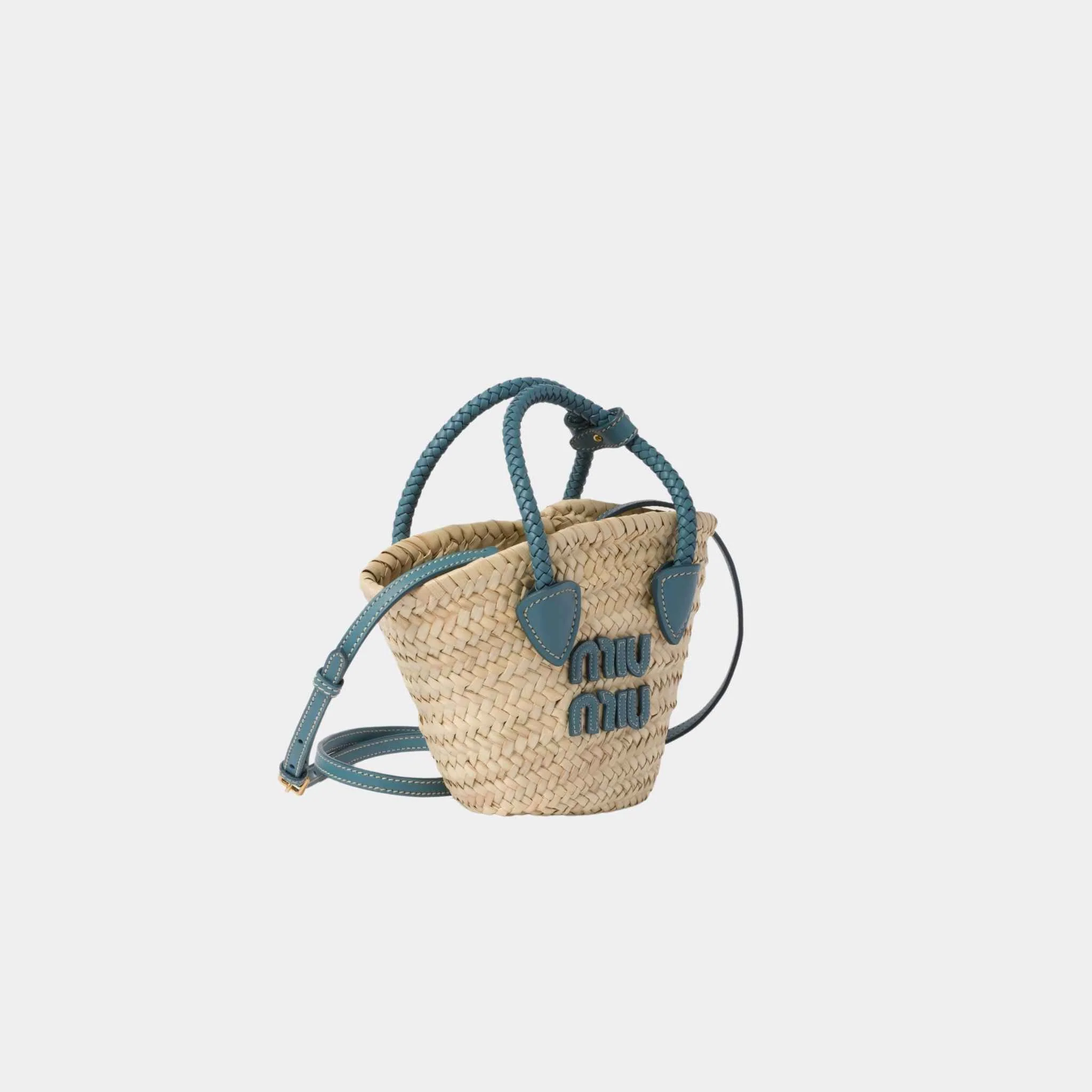 Woven Fabric Handbag - Image 3