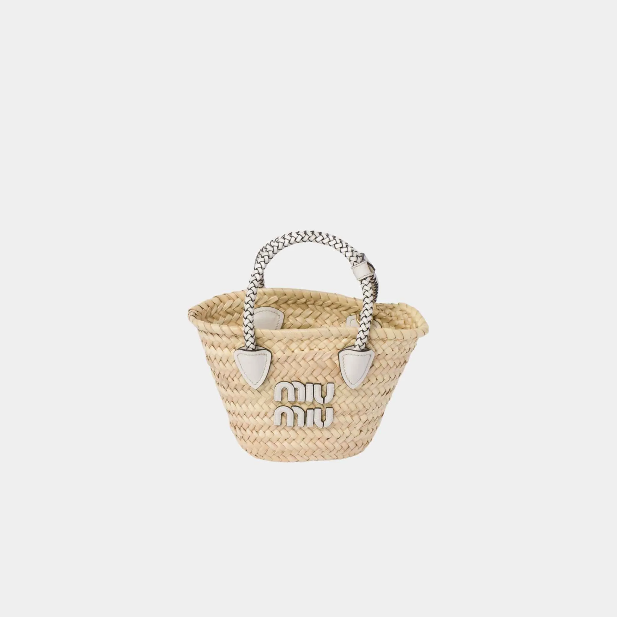 Woven Fabric Handbag - Image 7