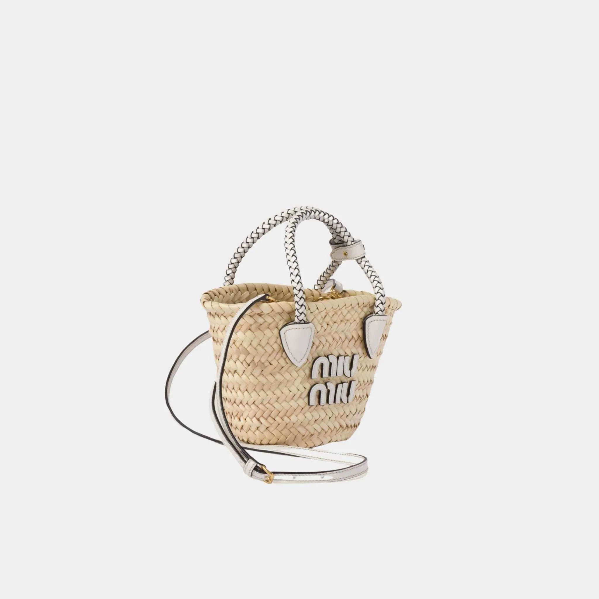 Woven Fabric Handbag - Image 9
