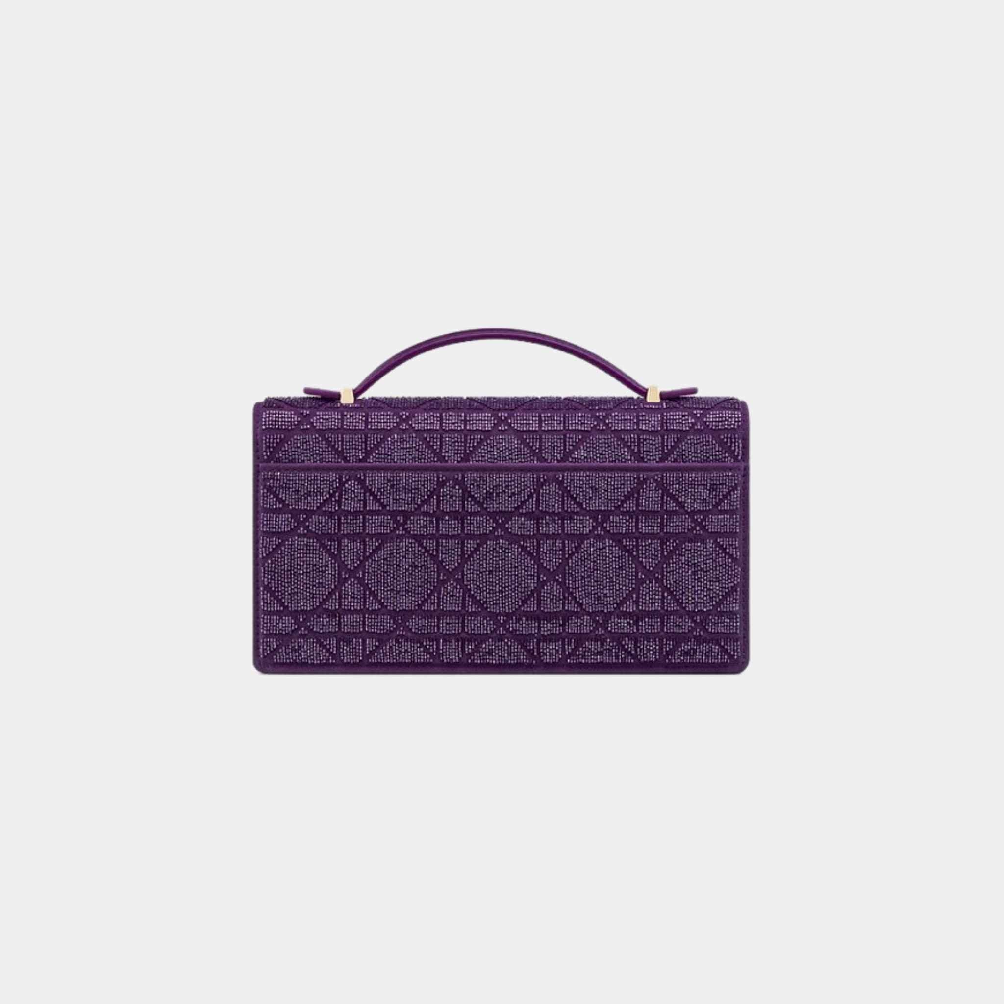Or My Dior Mini Bag Microbead-Embroidered Cotton - Image 3