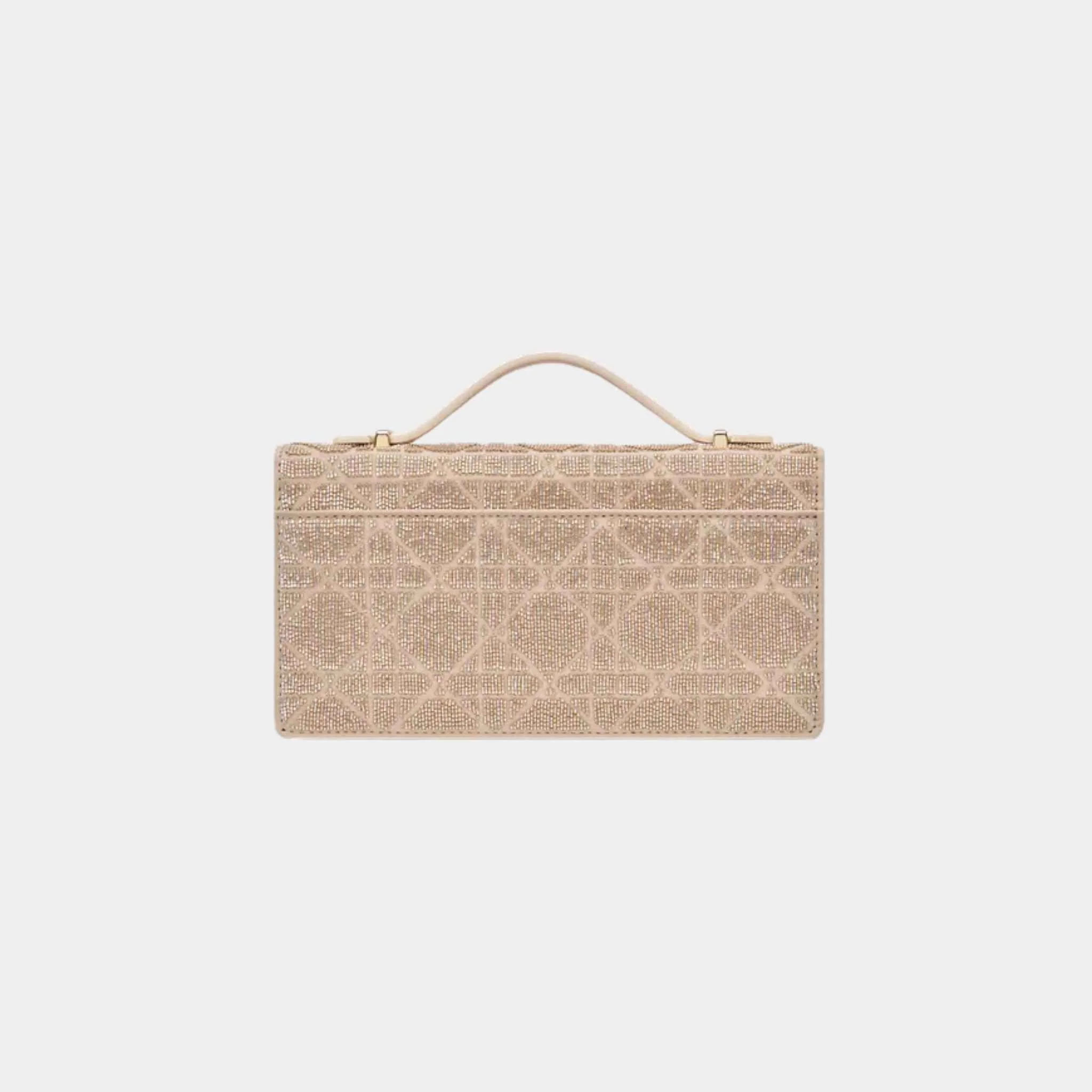 Or My Dior Mini Bag Microbead-Embroidered Cotton - Image 6
