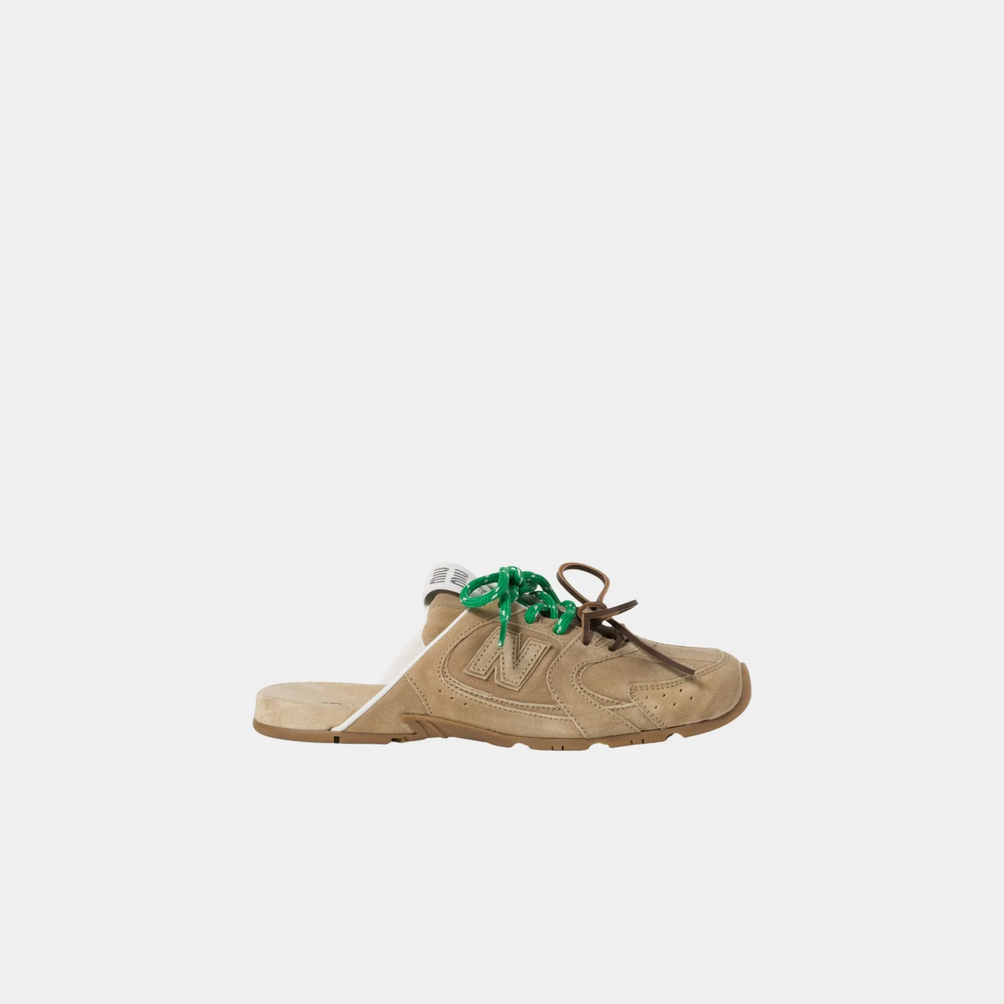 New Balance X Miu Miu 530 SL Faded Suede Mules - Image 2