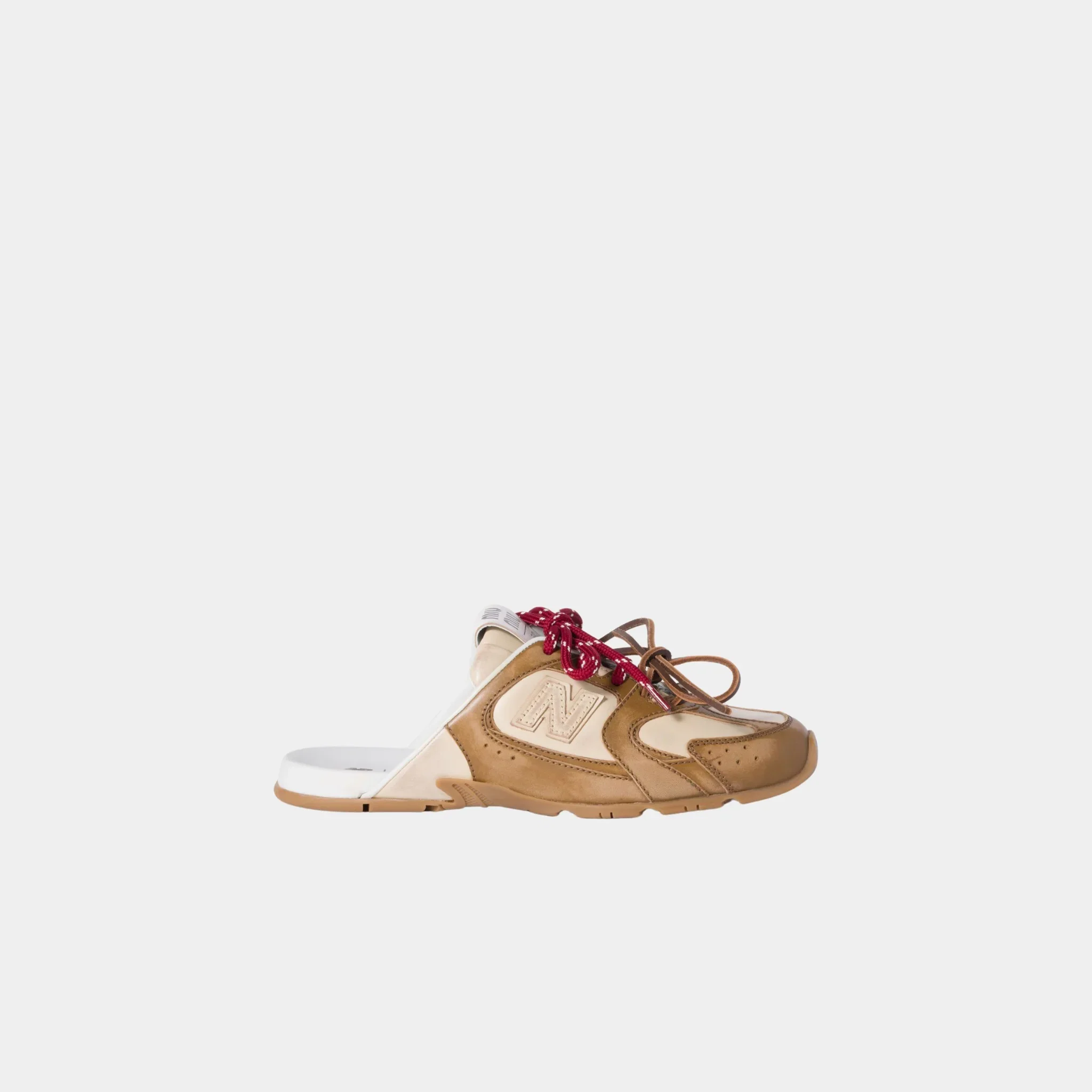 New Balance X Miu Miu 530 SL Deco Calf Leather Mules - Image 2