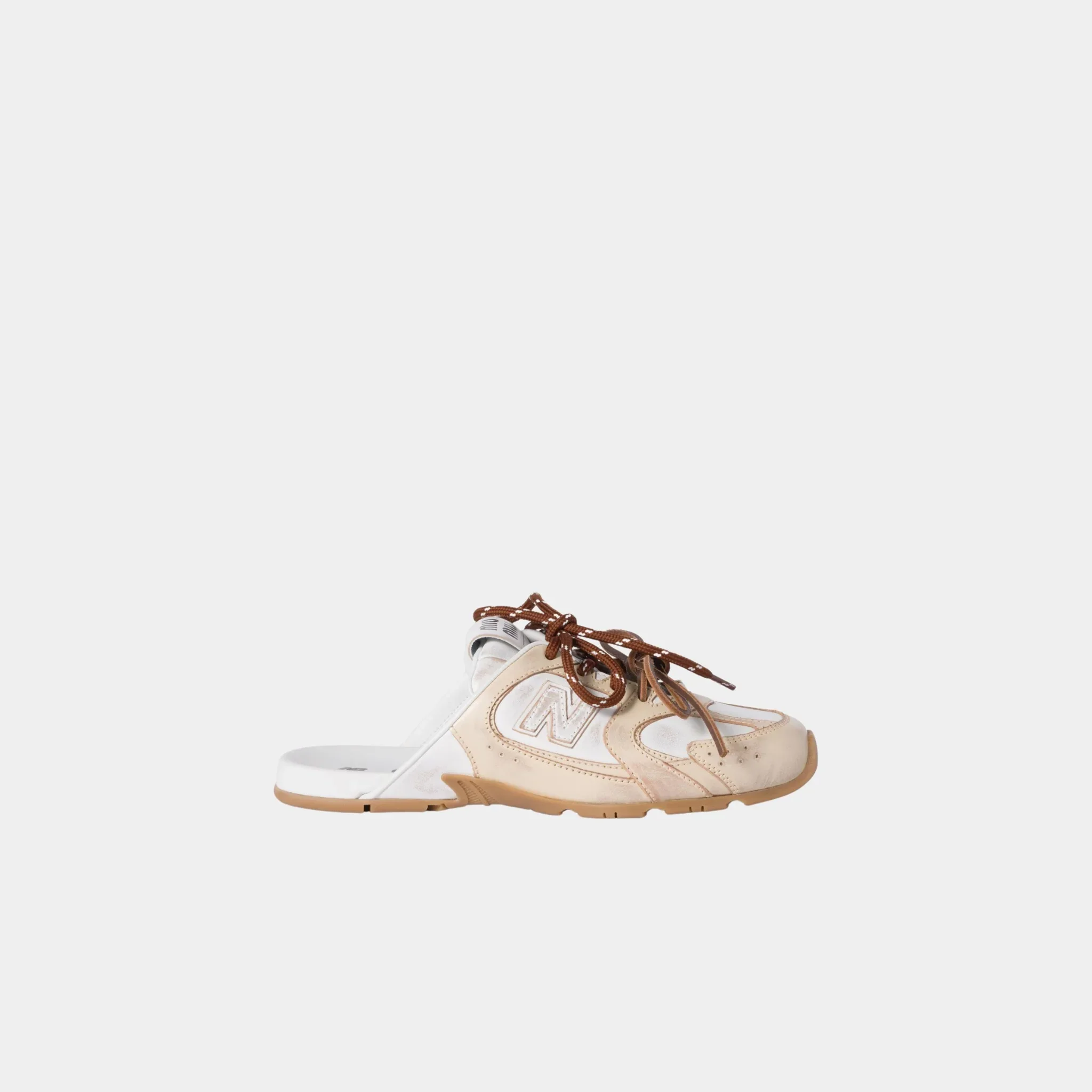 New Balance X Miu Miu 530 SL Deco Calf Leather Mules - Image 5