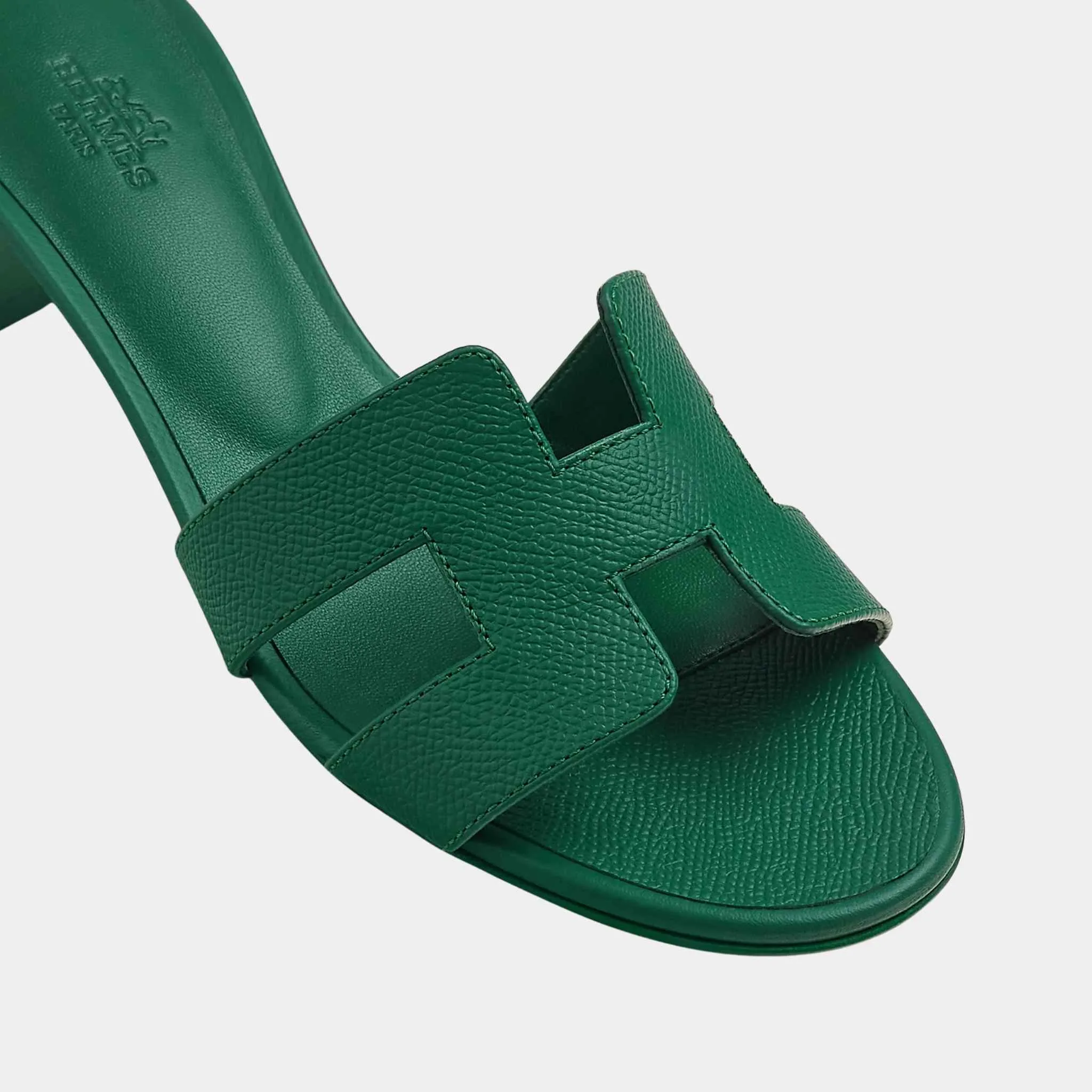 Oasis Sandals in Epsom Calfskin - Image 15