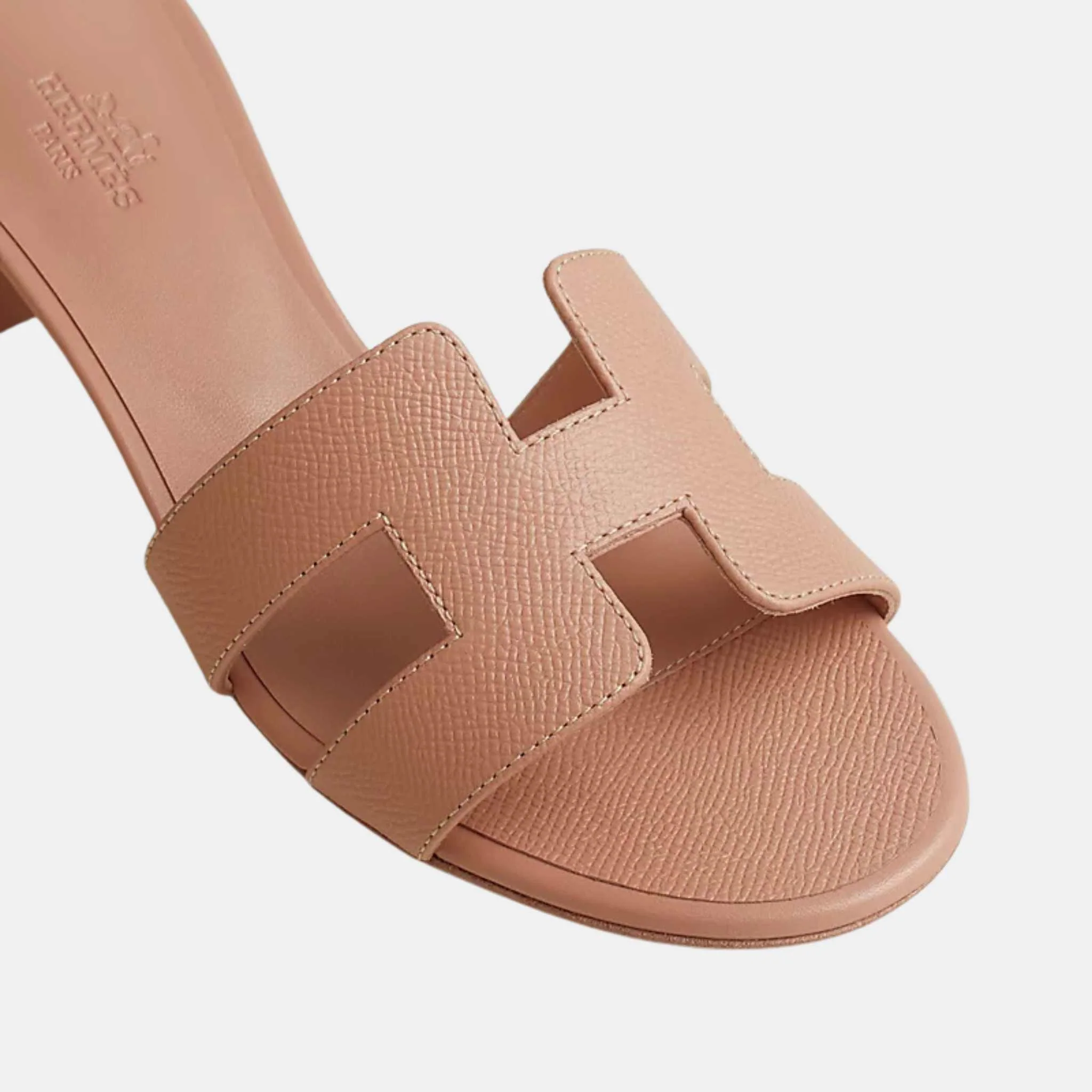 Oasis Sandals in Epsom Calfskin - Image 3