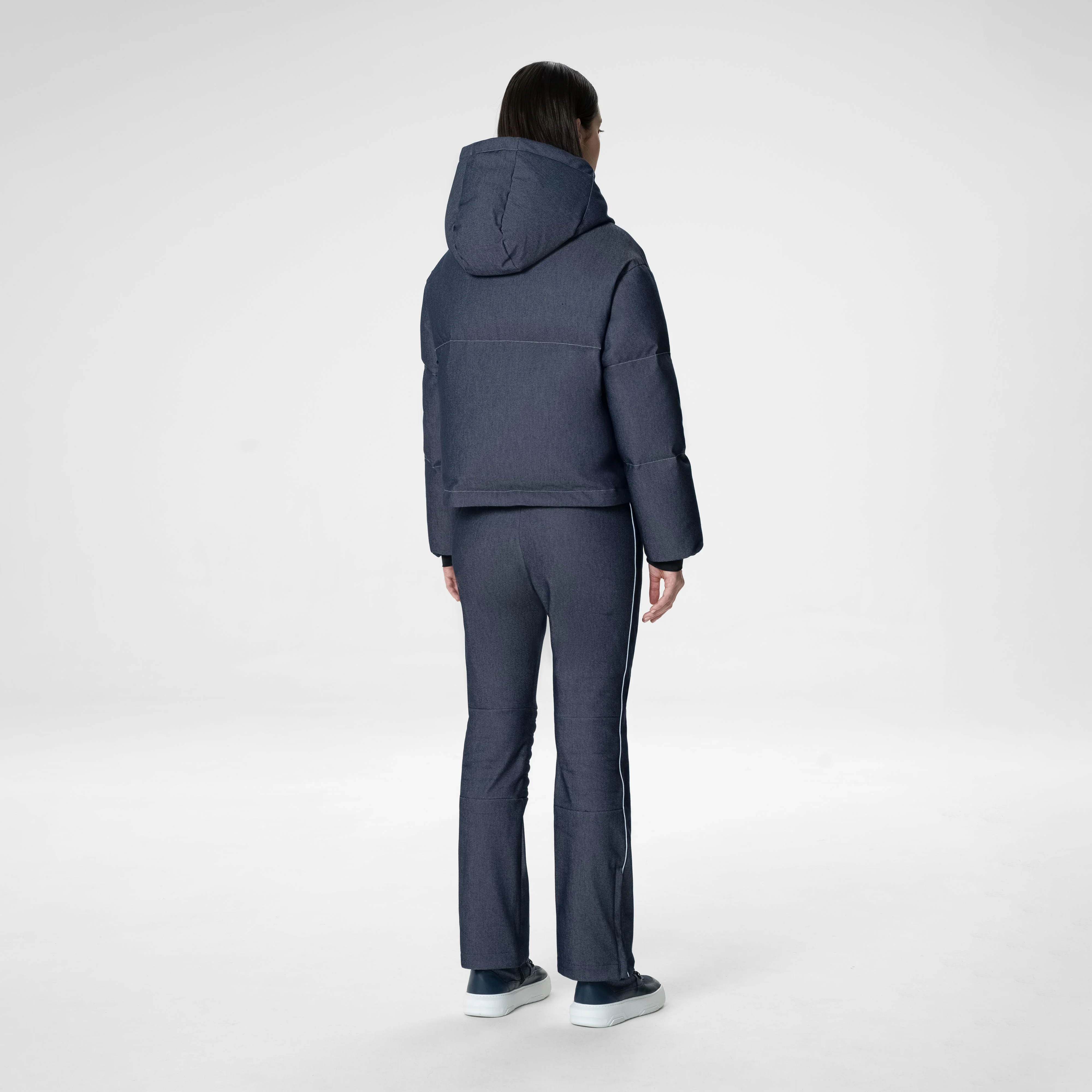 Alberta Denim Ski Jacket - Image 4