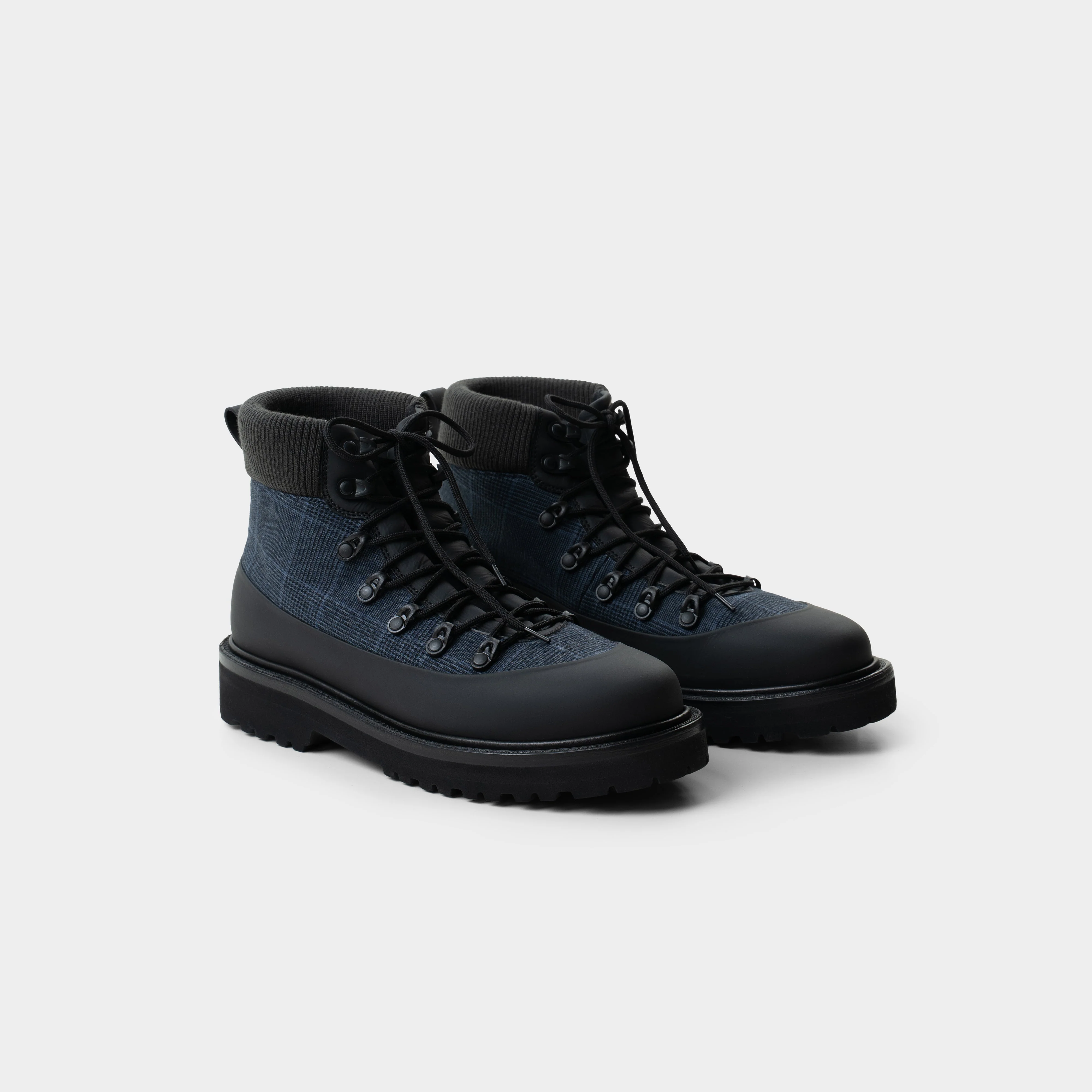 Manhattan Boots in Cashmere & Calfskin leather - Image 4
