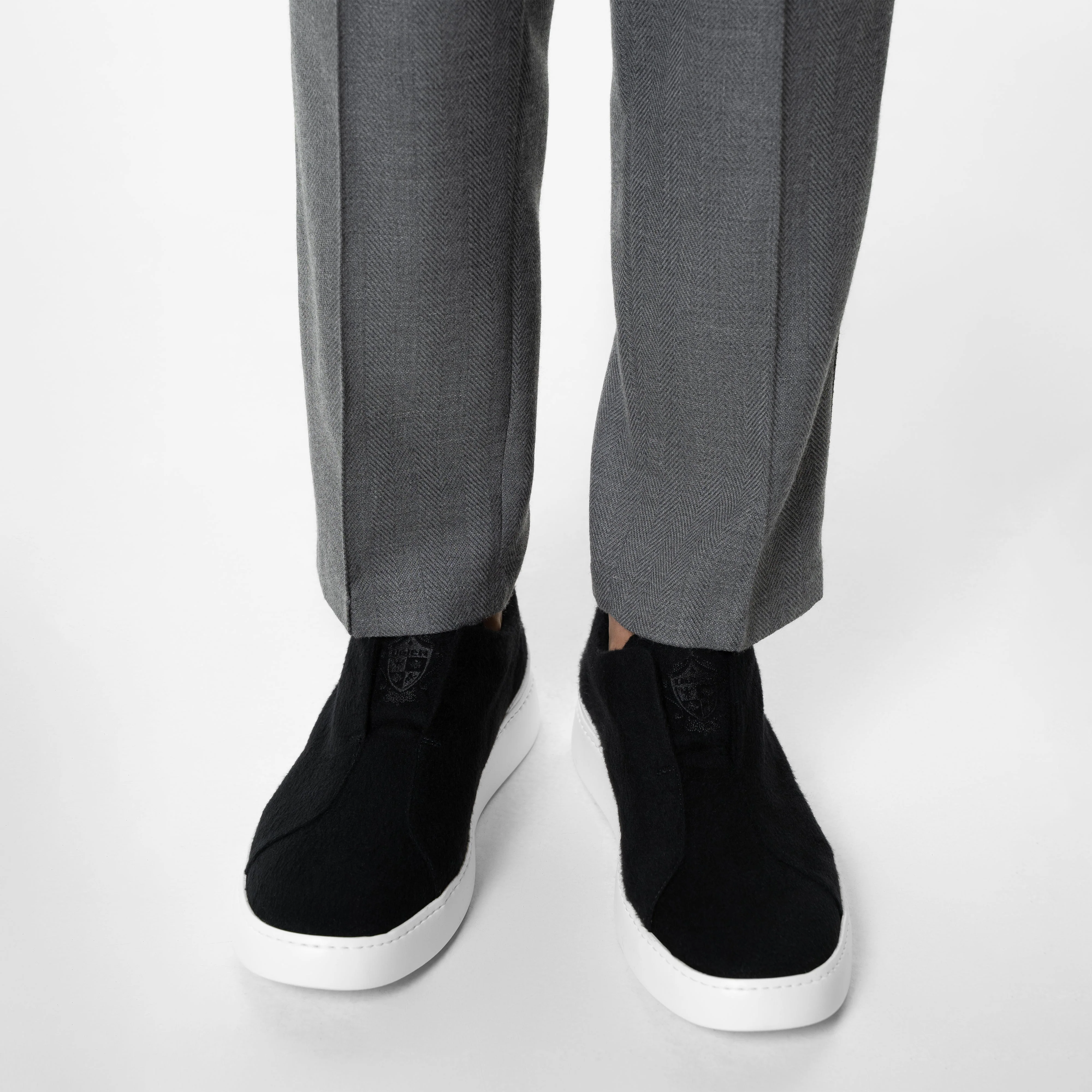 Milan Cashmere Sneakers - Image 4