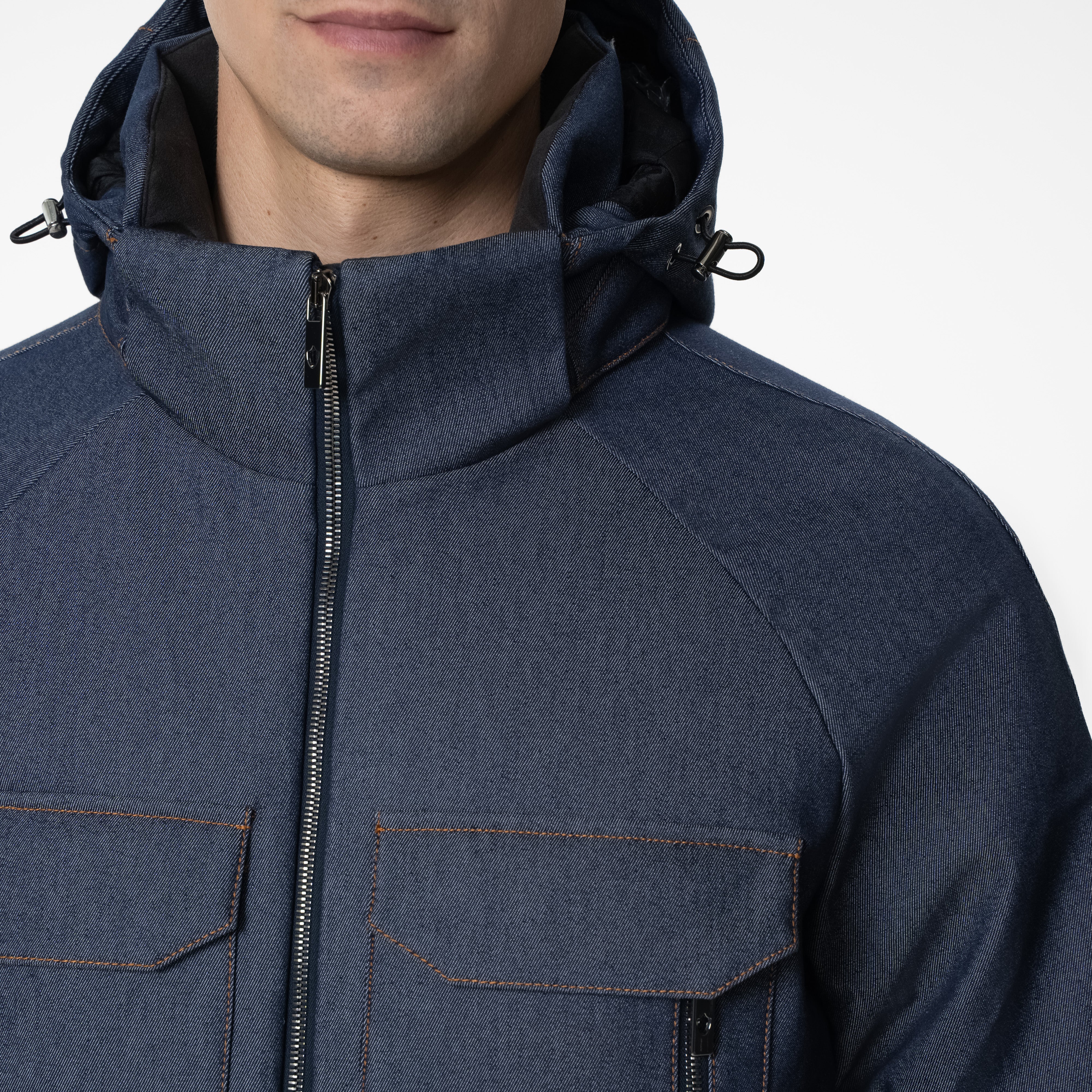 Tokyo Denim Ski Jacket - Image 3