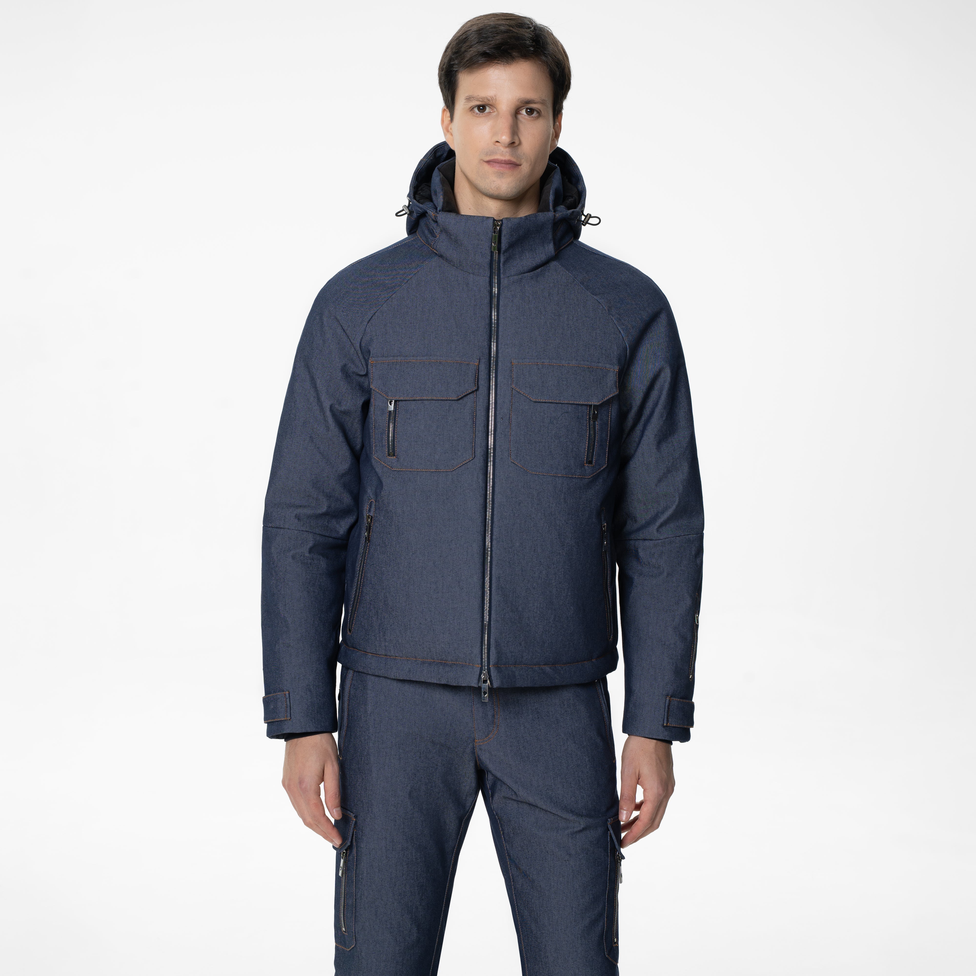 Tokyo Denim Ski Jacket - Image 4