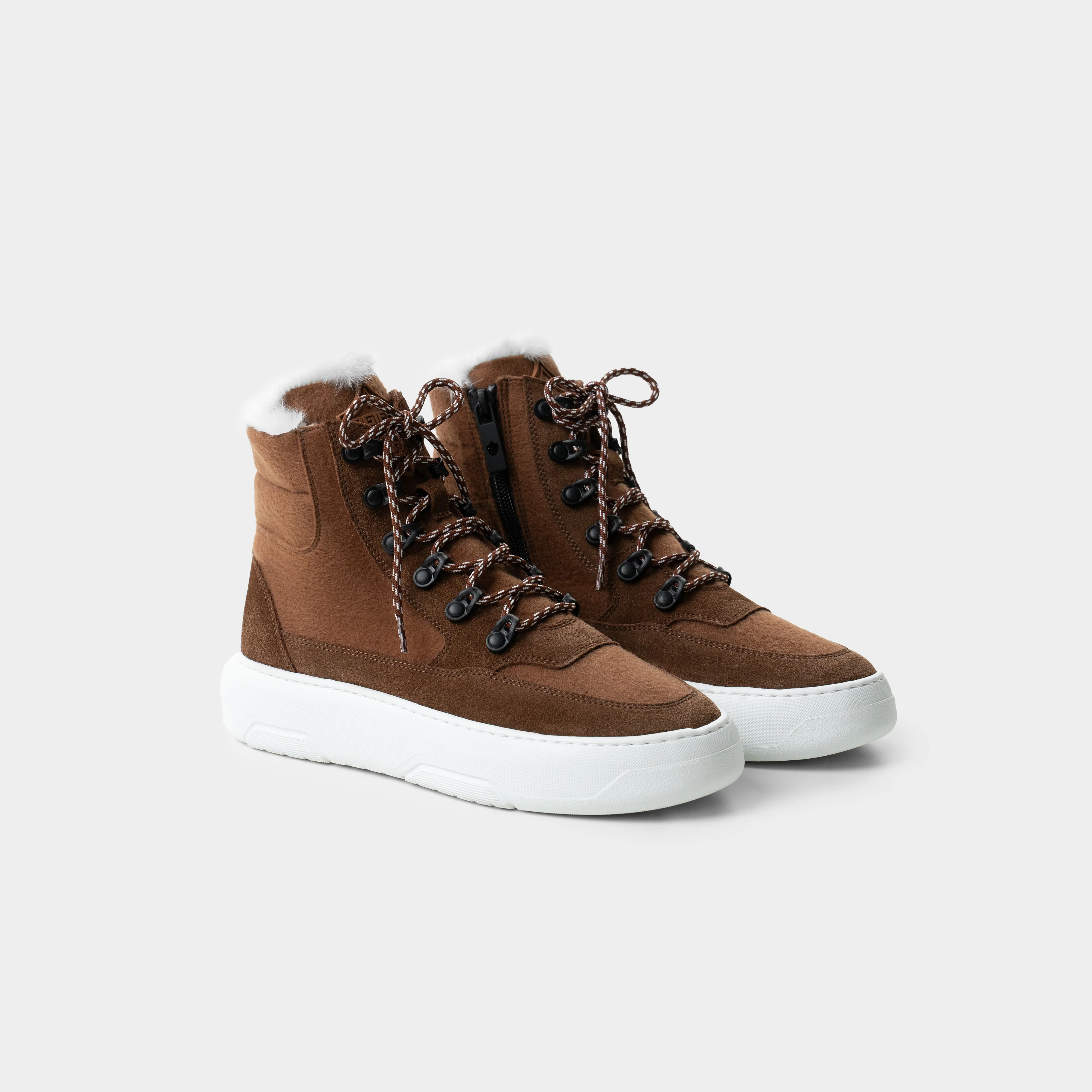 Valencia Sneakers Calfskin & Mink - Image 2
