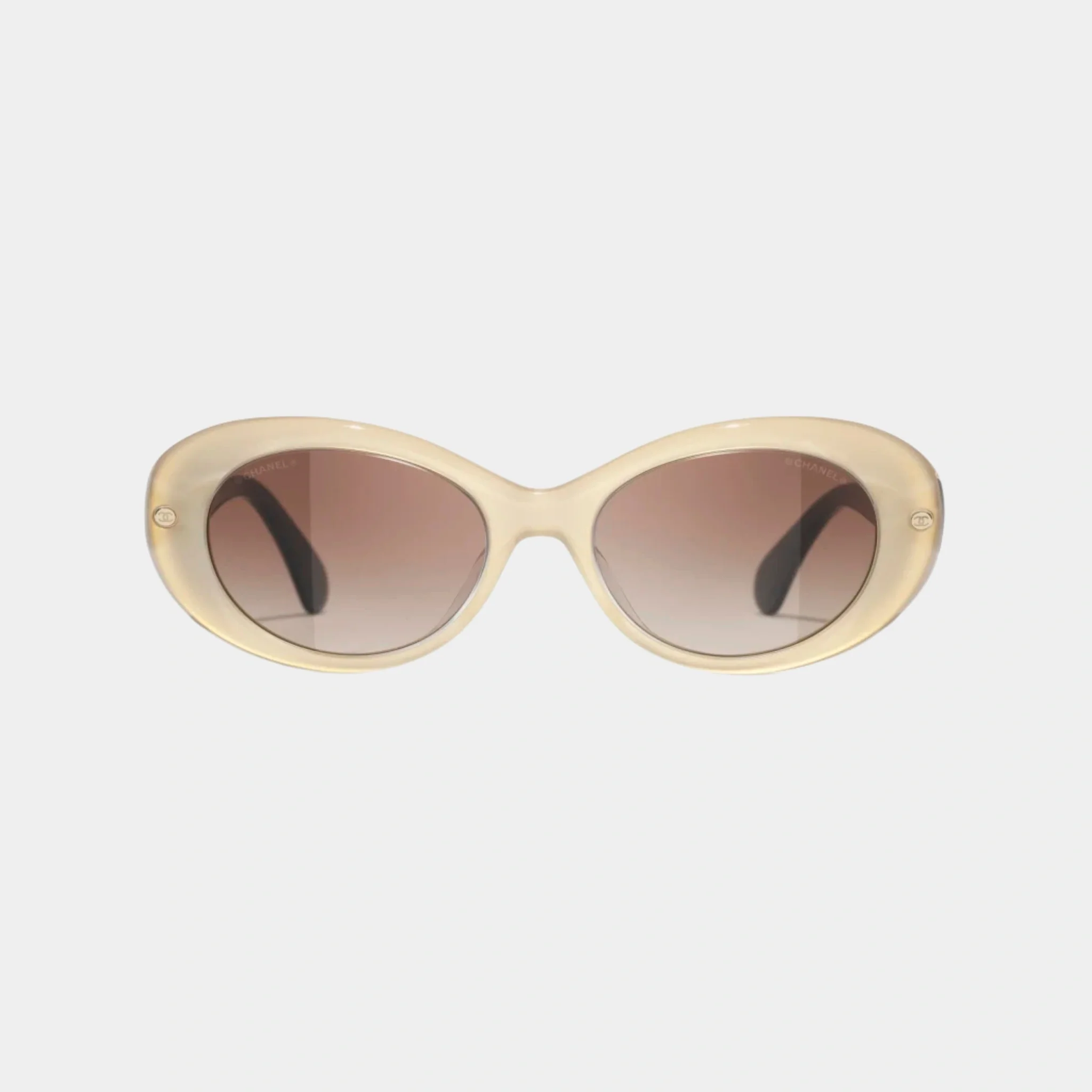 Oval Glasses in Acetate Frame
